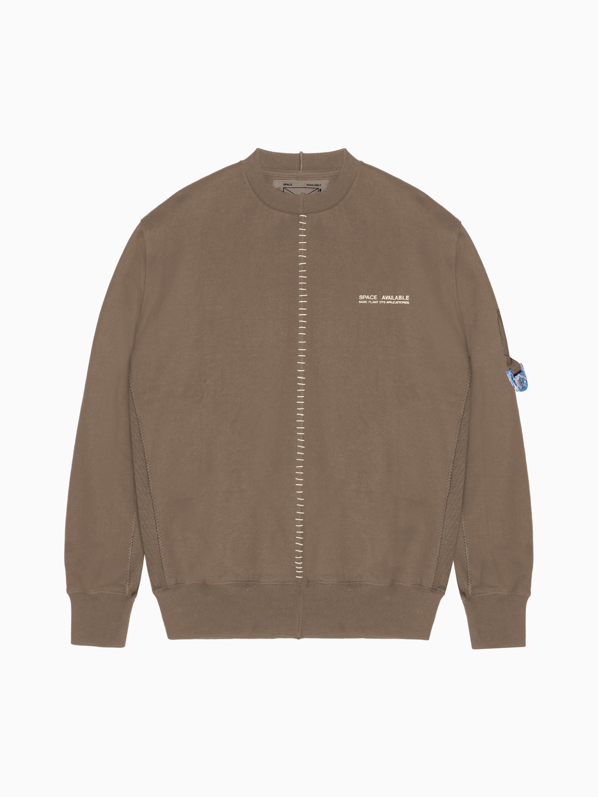 Plant Dyed Artisan Sweatshirt Earth Dust