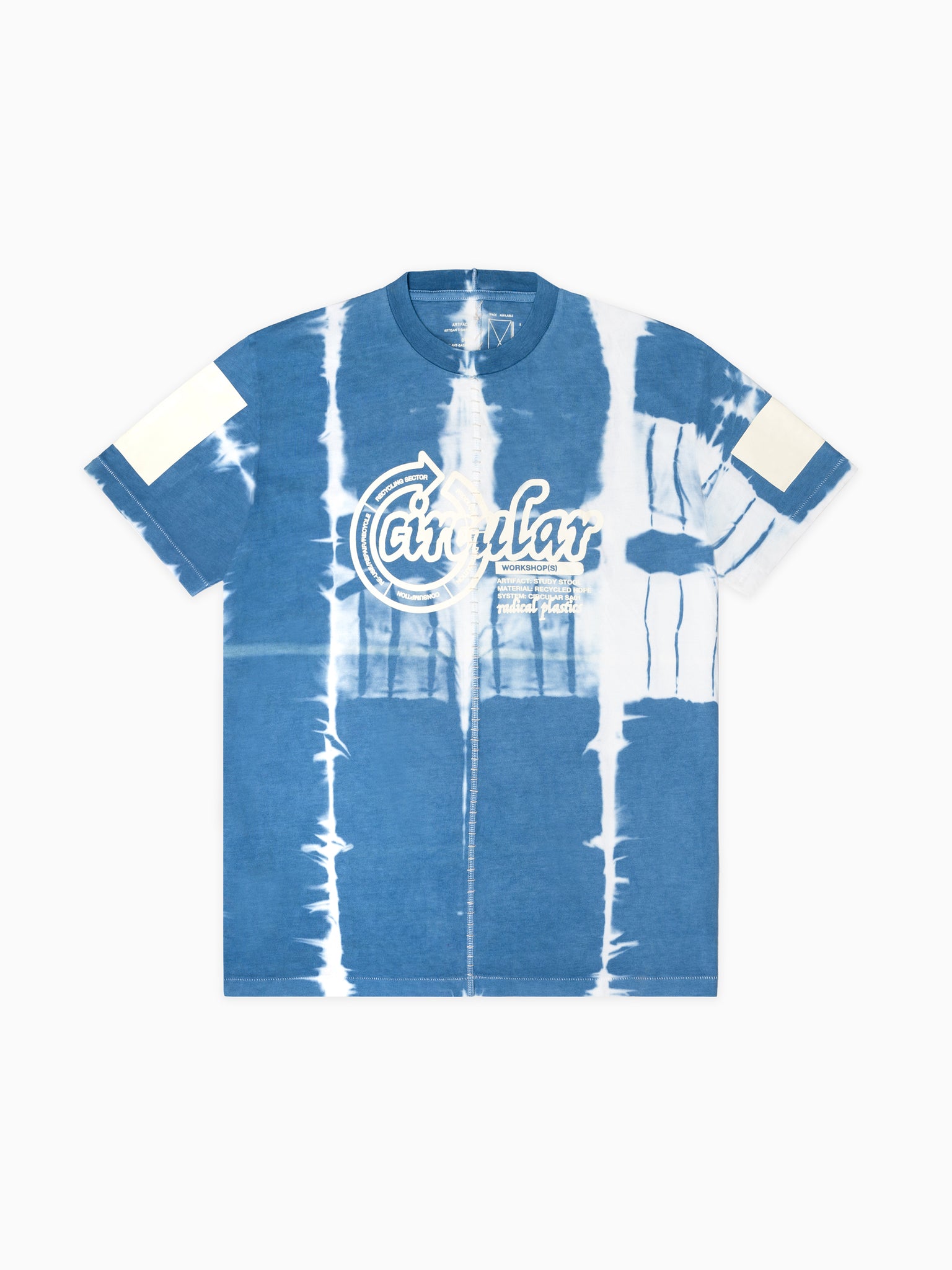 Artisan Circular Design T-Shirt Indigo