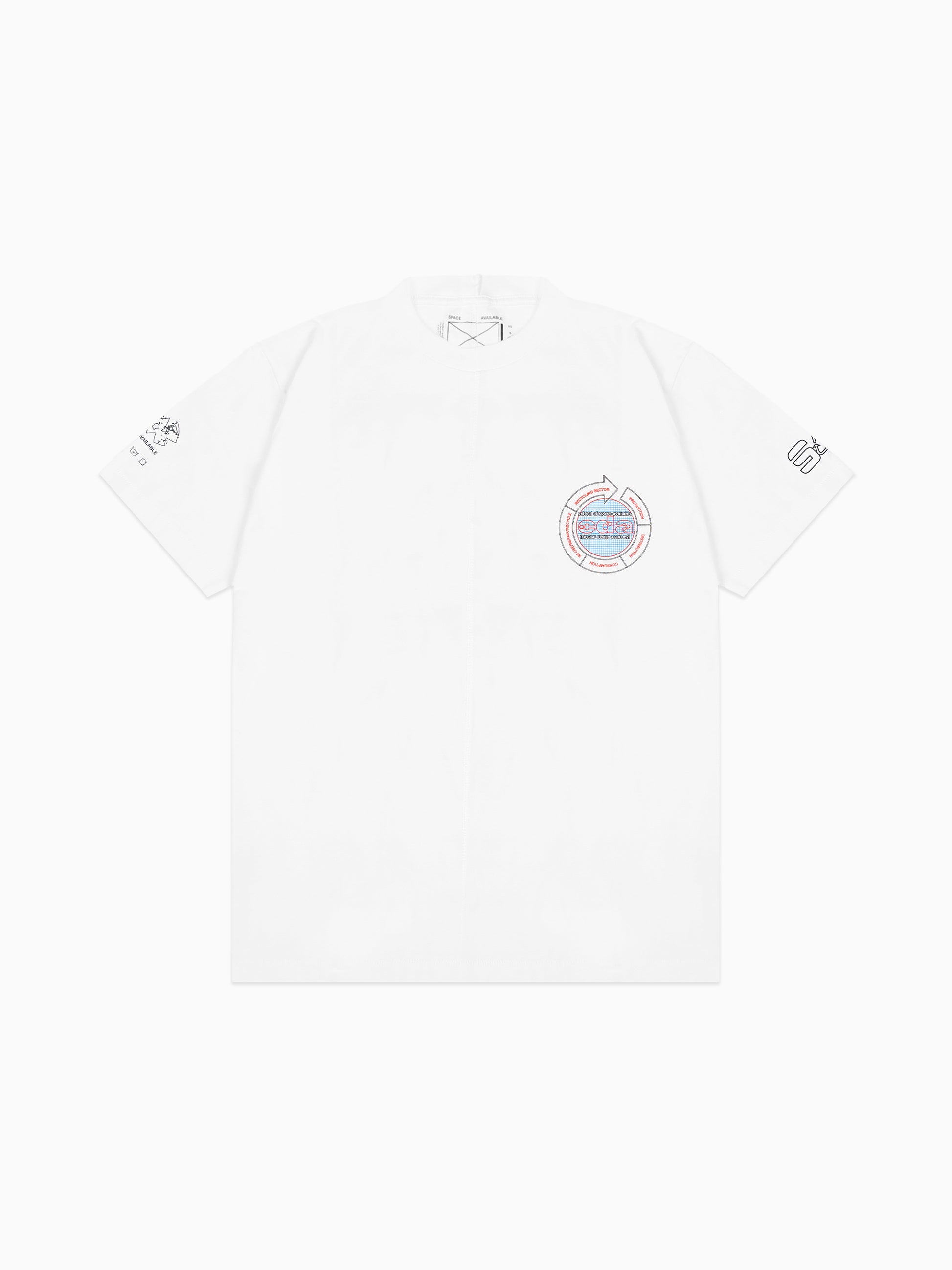 CDA System Tee White