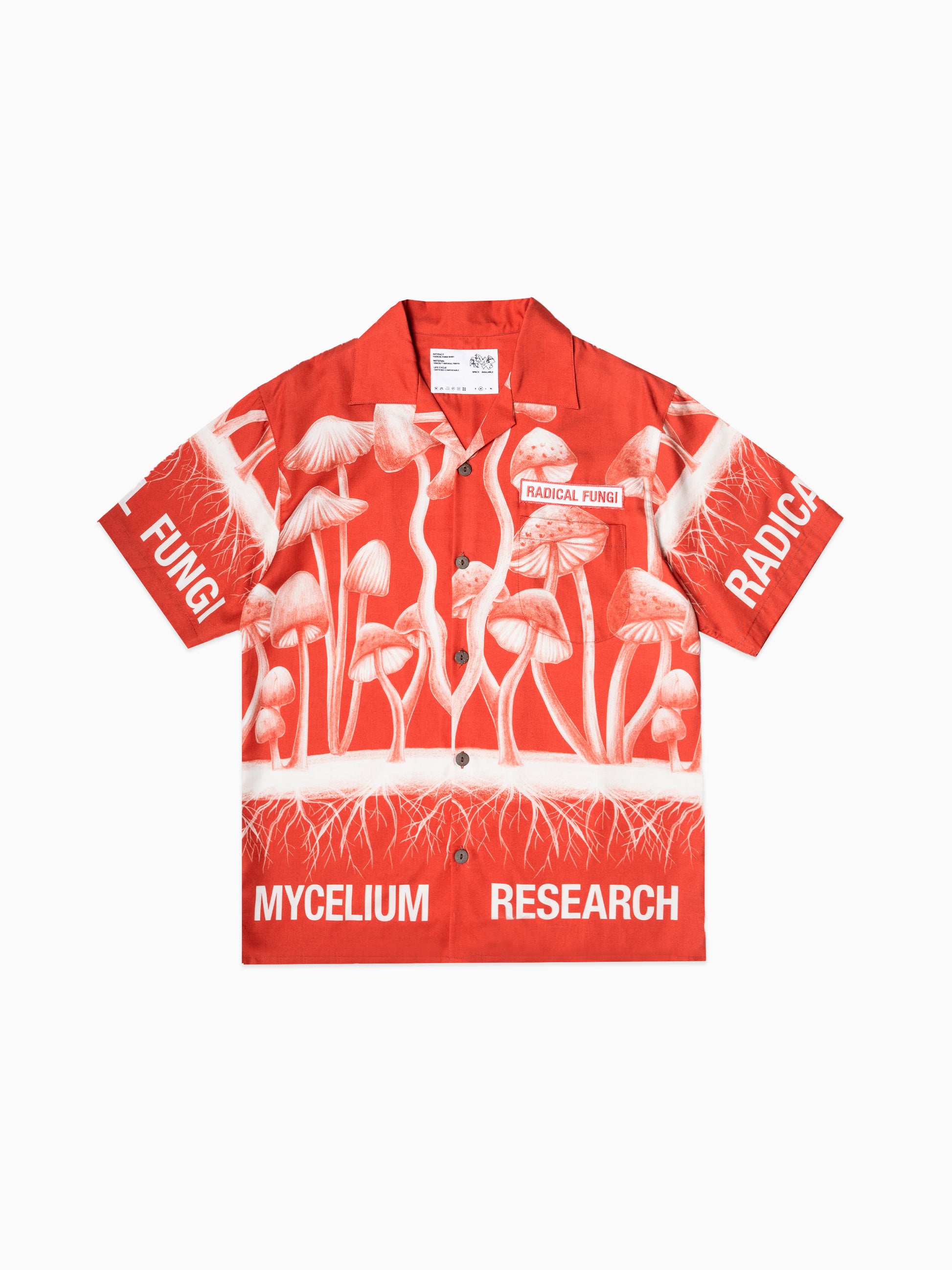 RADICAL FUNGI SHIRT RED