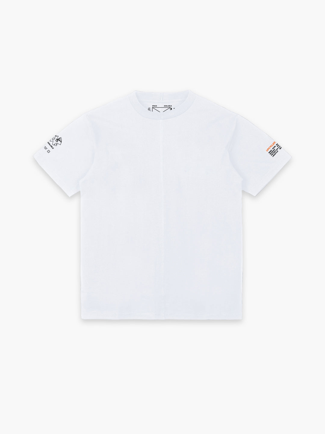 Upcycled Expansion T-shirt White