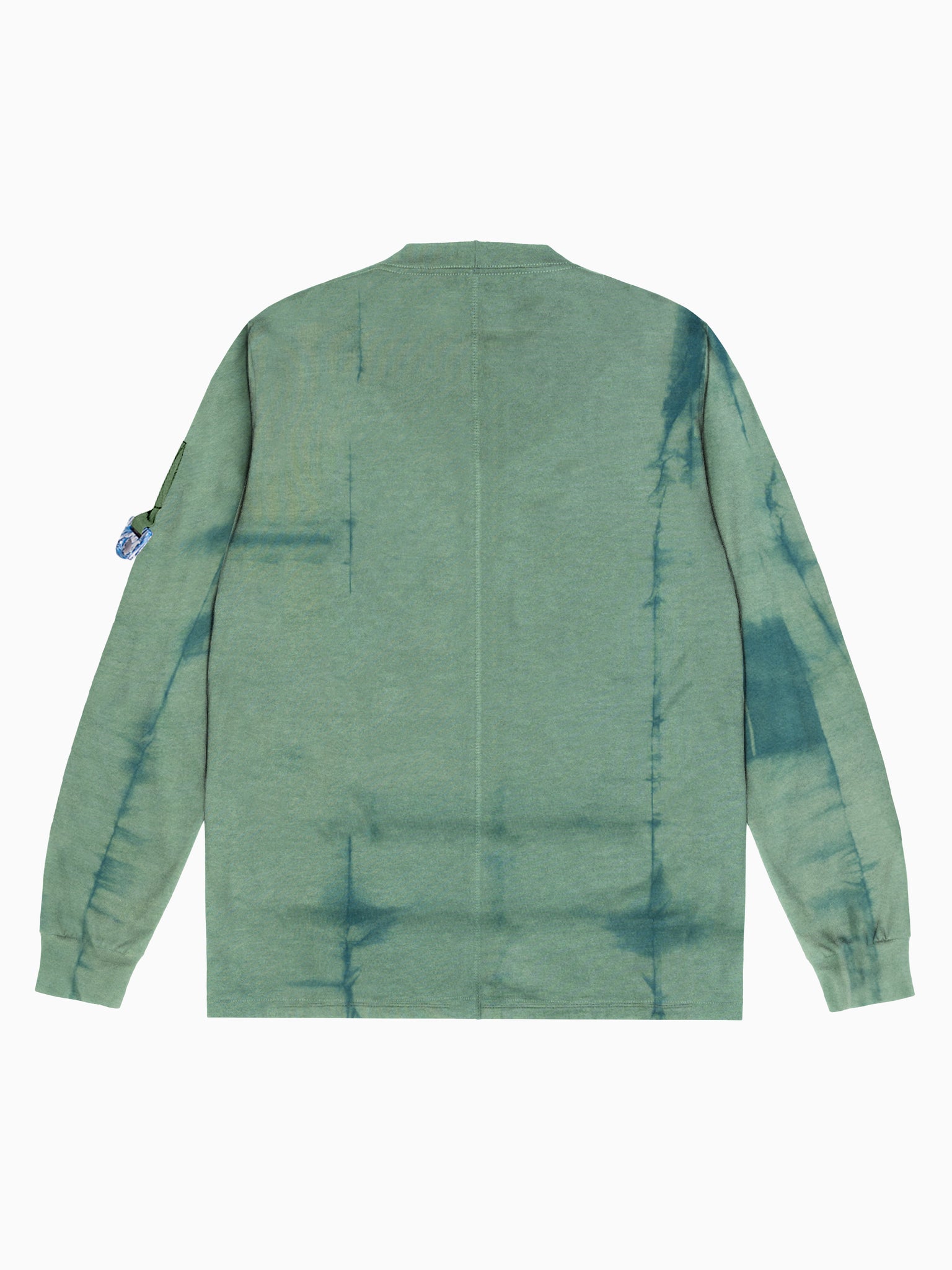 Plant-Dyed Long Sleeve T-shirt Green