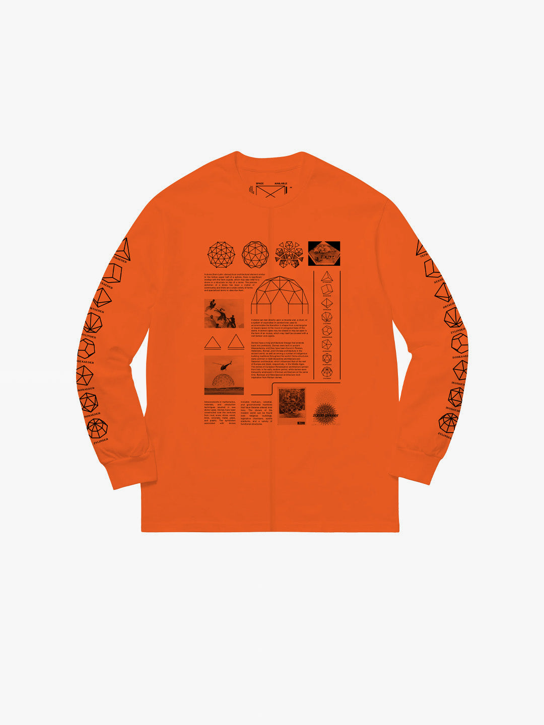 Upcycled Dome T Orange
