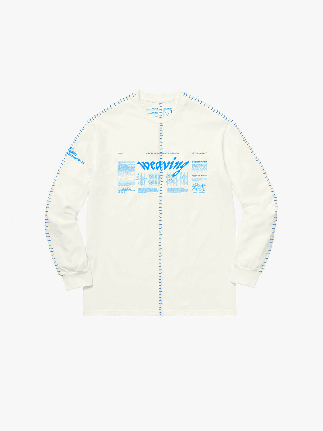 Artisan Weaving Long-Sleeve Natural