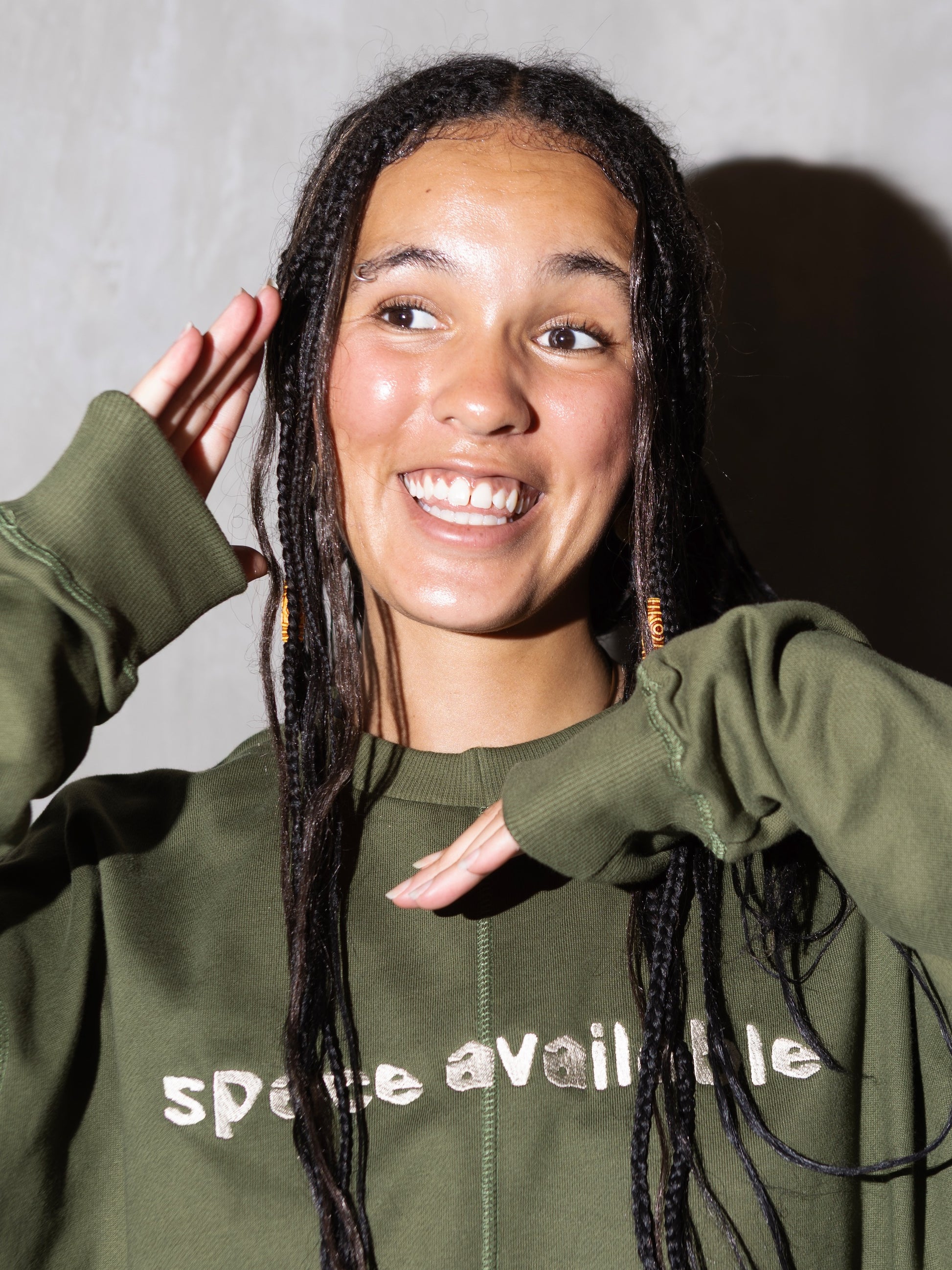 Radical Logo Sweatshirt Olive