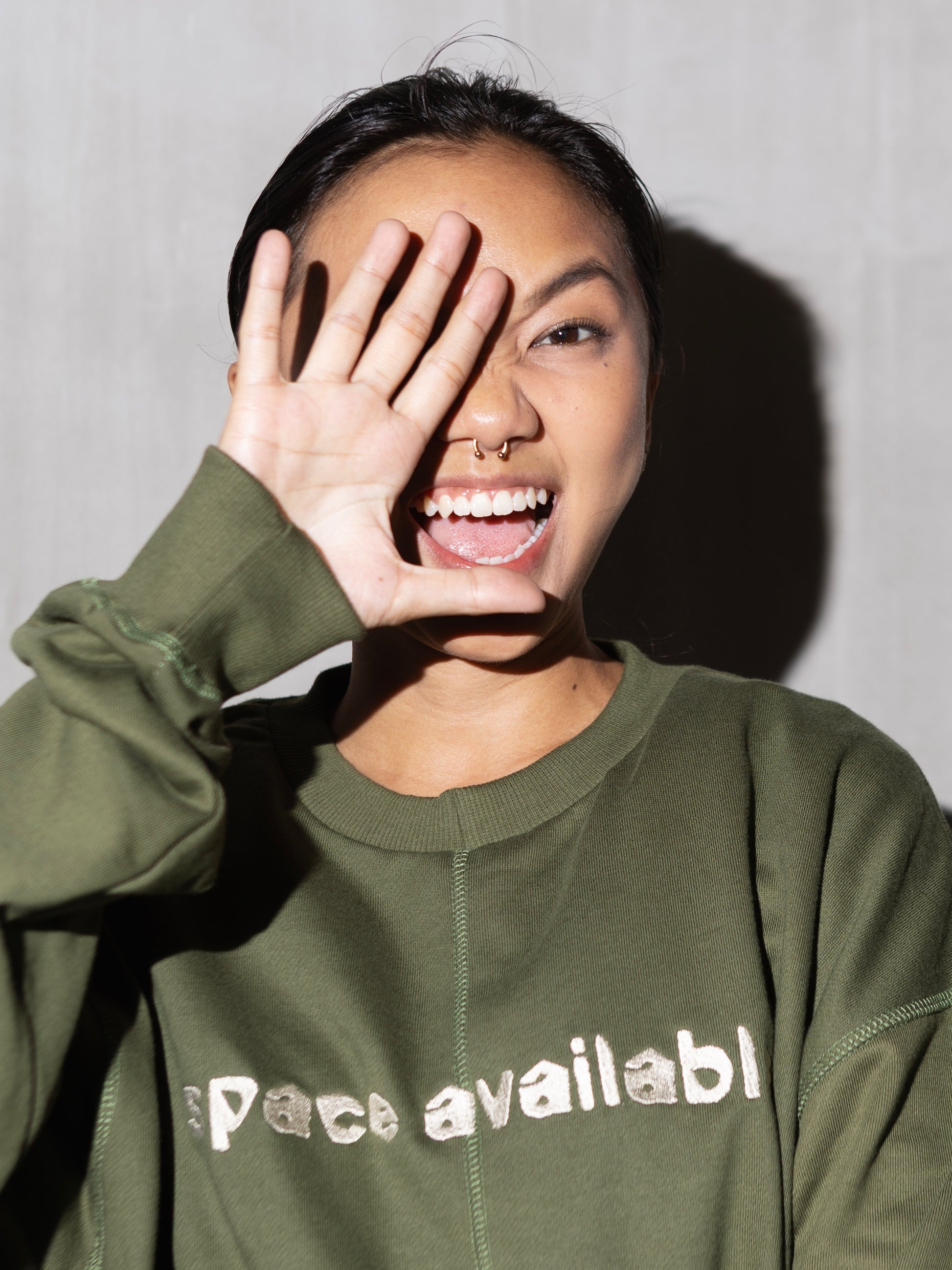 Radical Logo Sweatshirt Olive