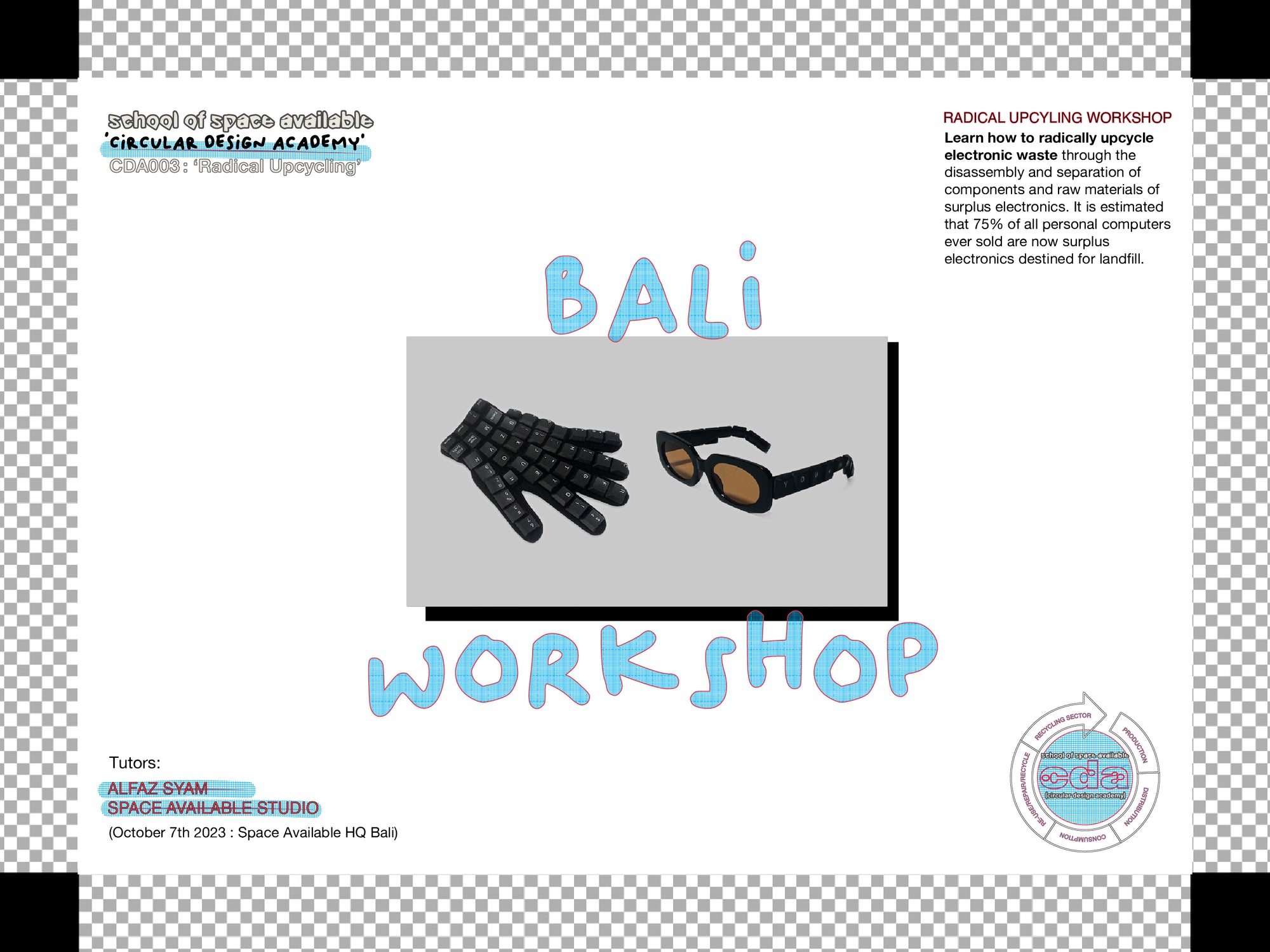 CDA003 'Bali Upcycling Workshop'
