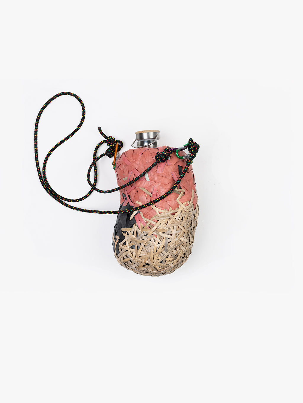 Woven Water Bottle Holder Set