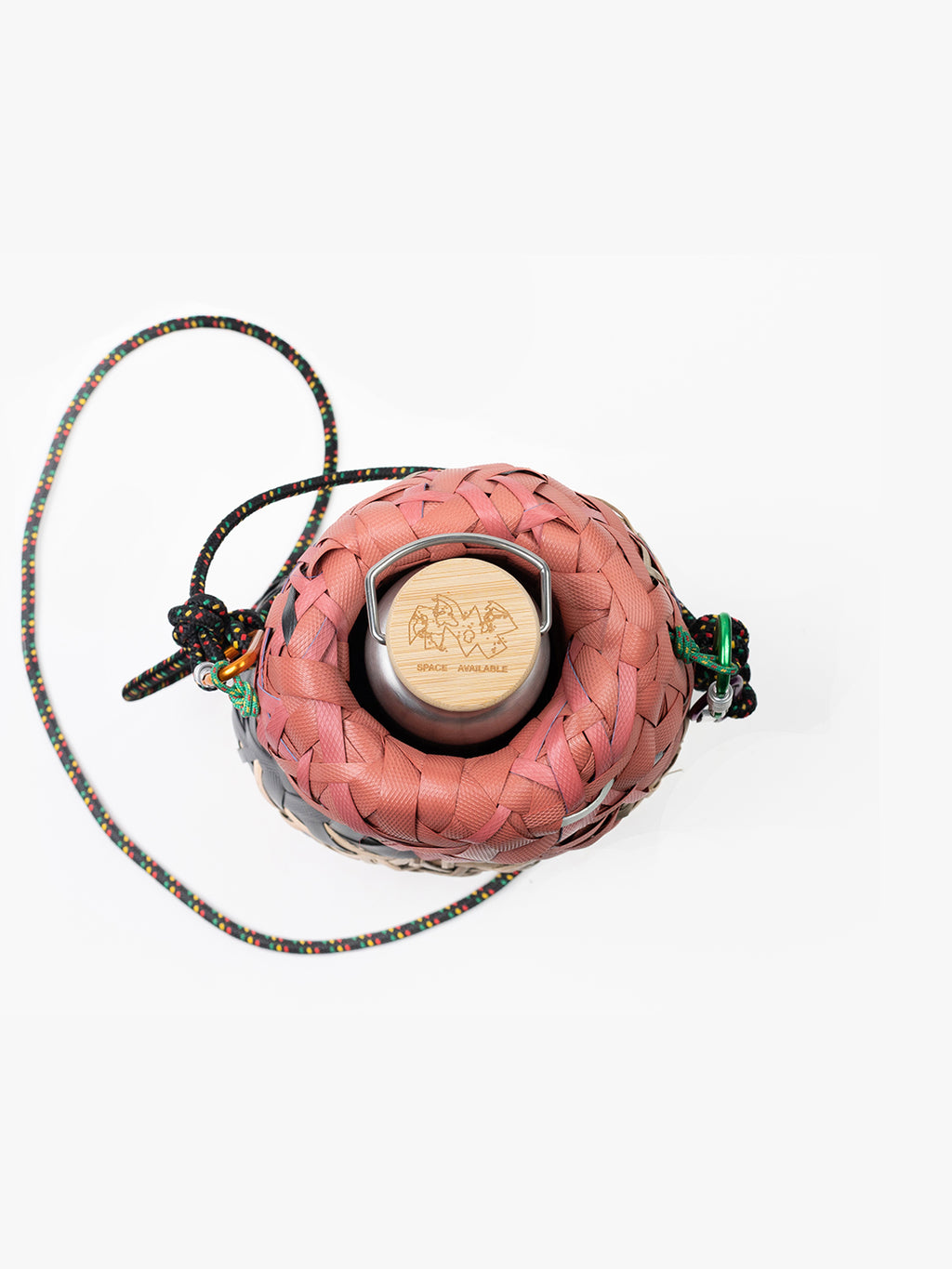 Woven Water Bottle Holder Set