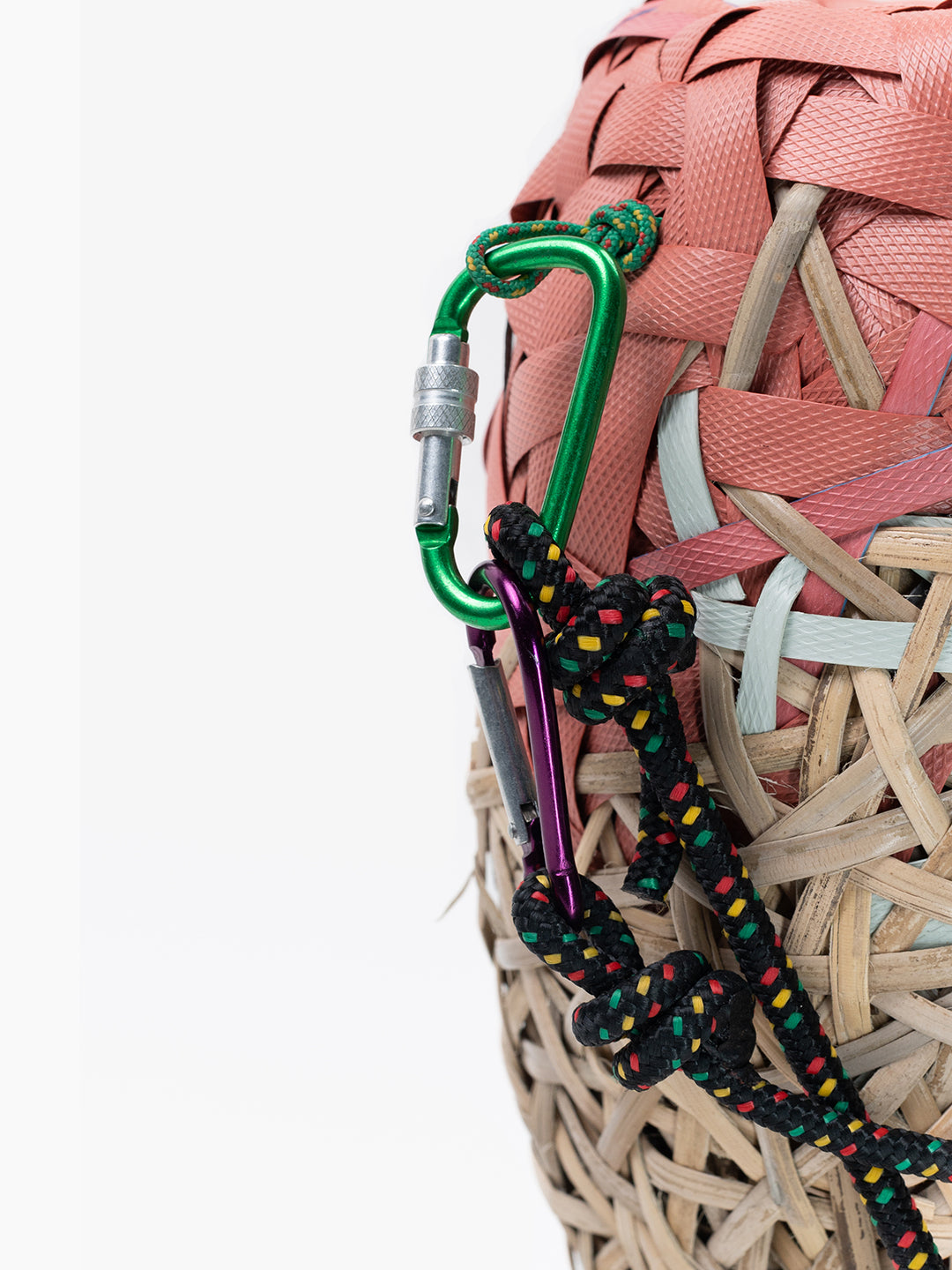 Woven Water Bottle Holder Set