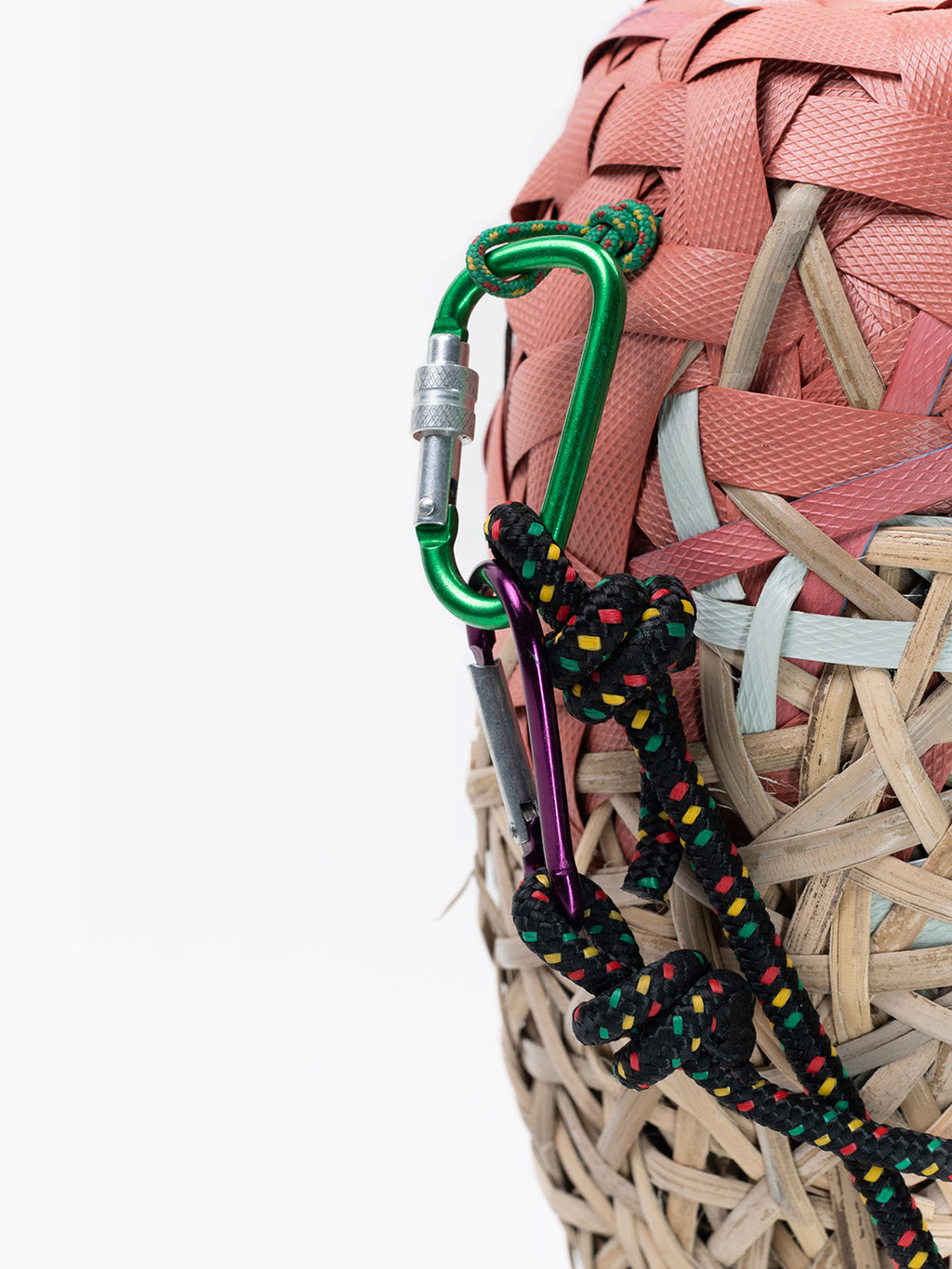 Woven Water Bottle Holder Set