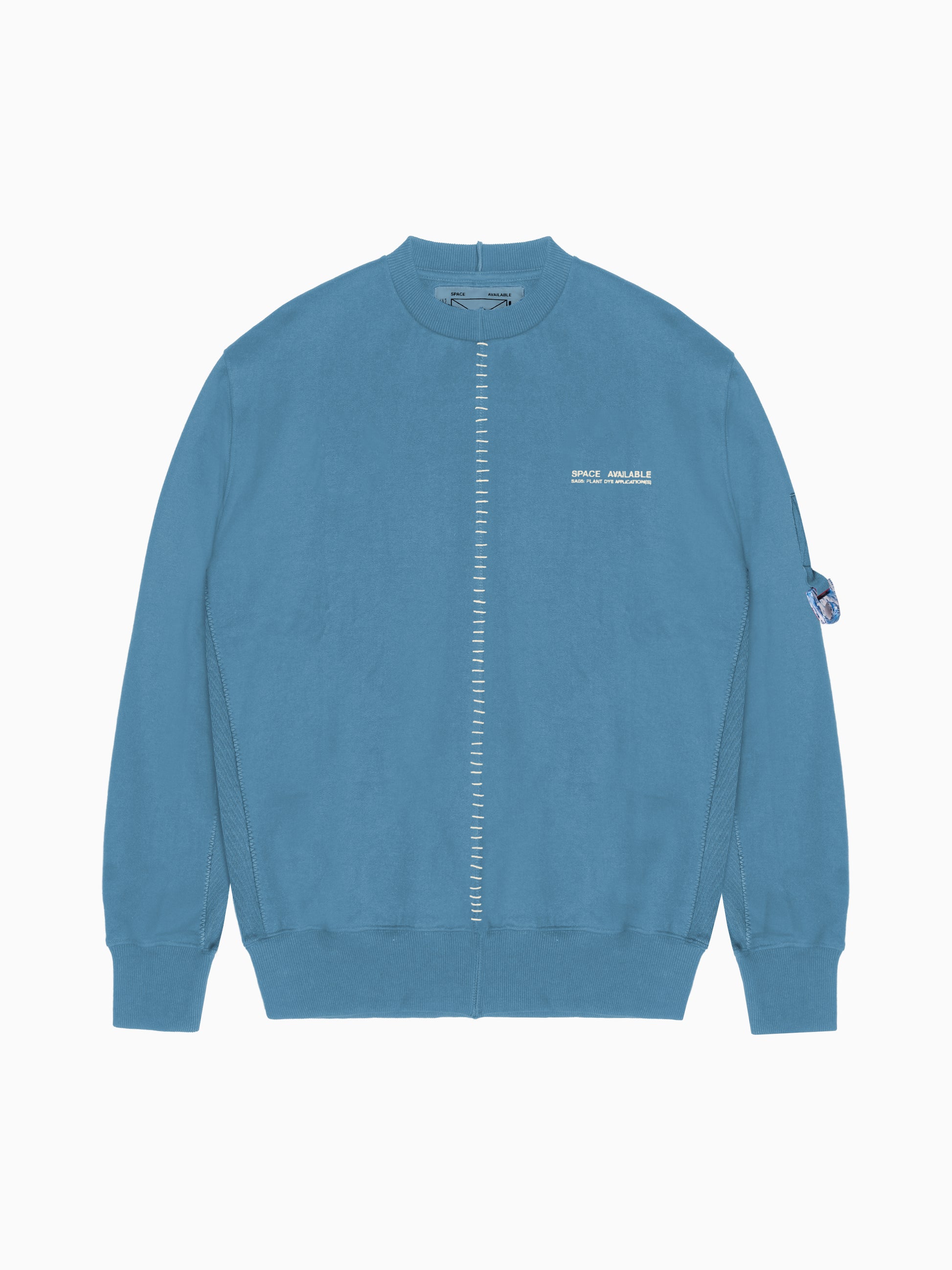 Plant Dyed Artisan Sweatshirt Indigo