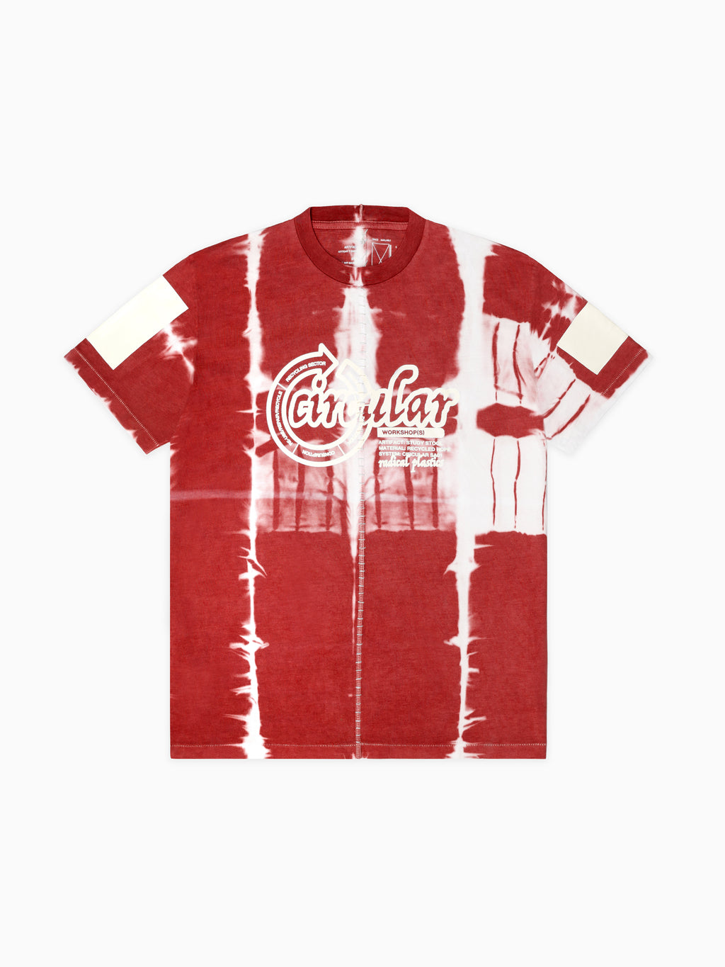 Artisan Circular Design T-Shirt Red