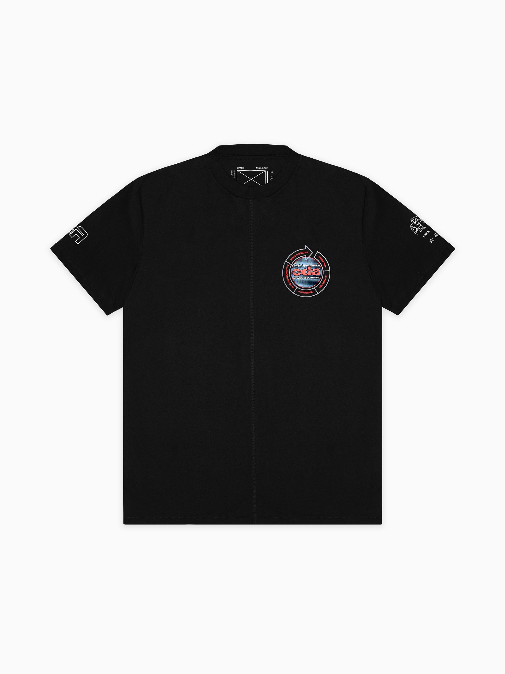 CDA System Tee Black
