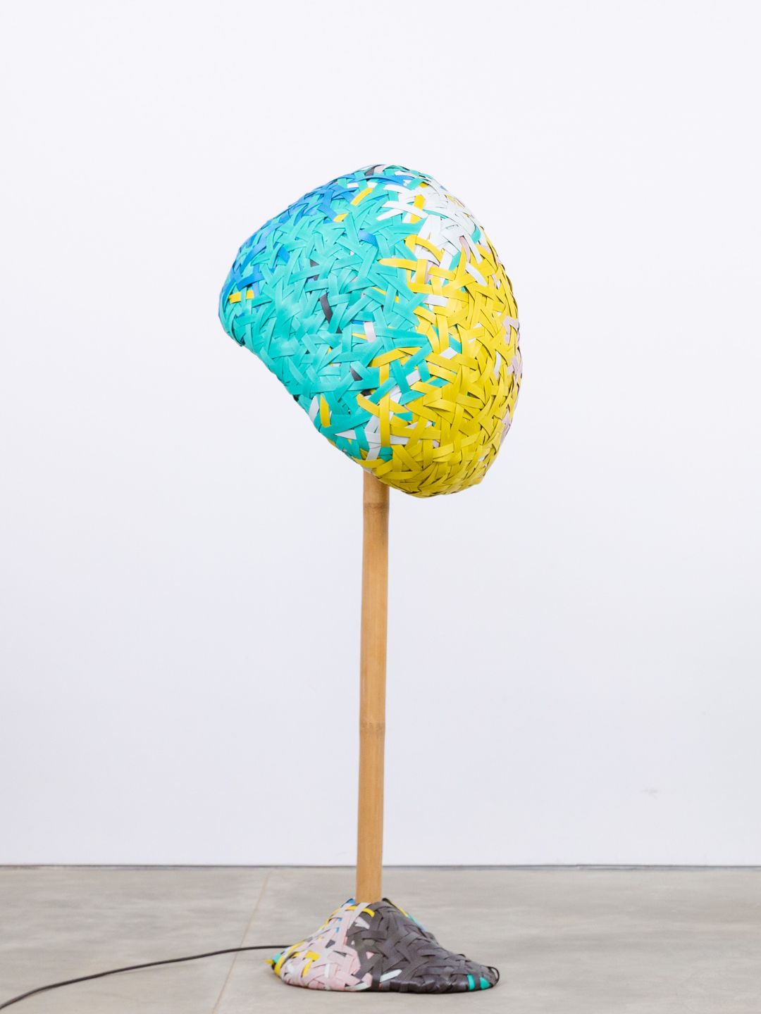 Woven Ecology Floor Lamp in Multicolour