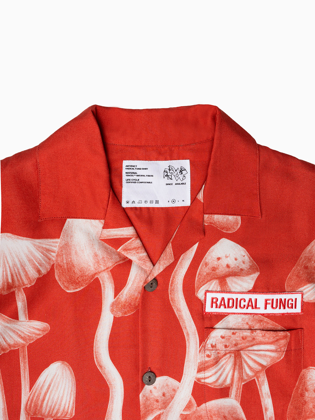 RADICAL FUNGI SHIRT RED