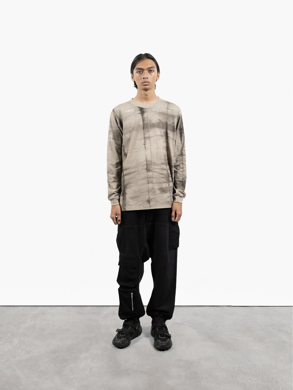 Plant-based Long Sleeve T-shirt Grey