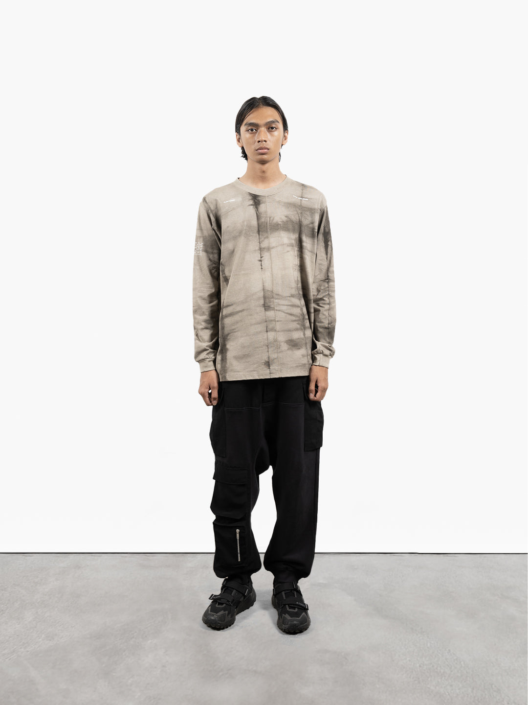 Plant-based Long Sleeve T-shirt Grey