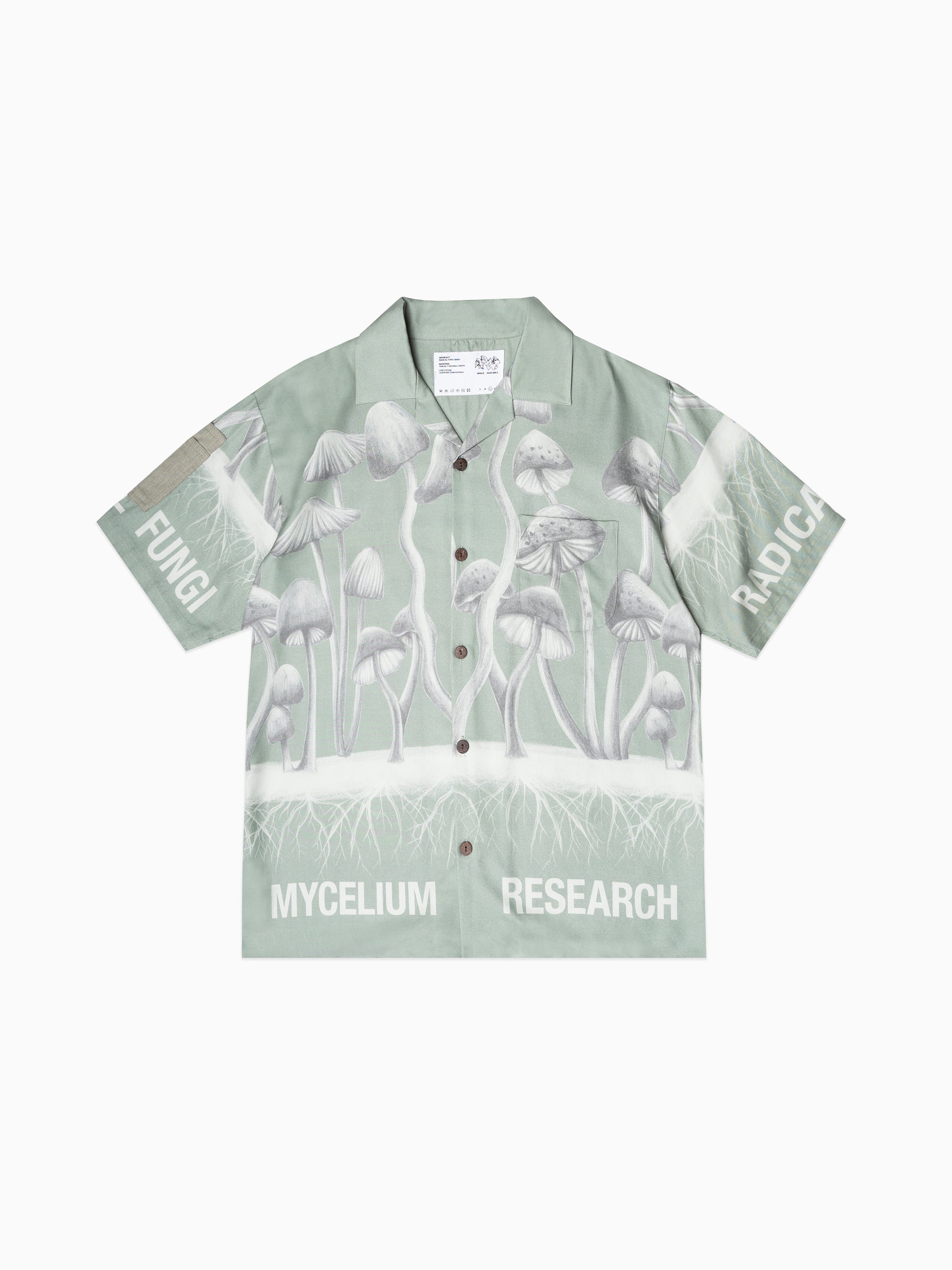 RADICAL FUNGI SHIRT GREEN