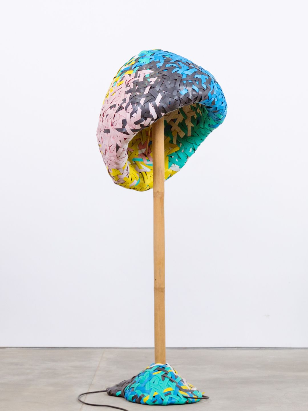 Woven Ecology Floor Lamp in Multicolour