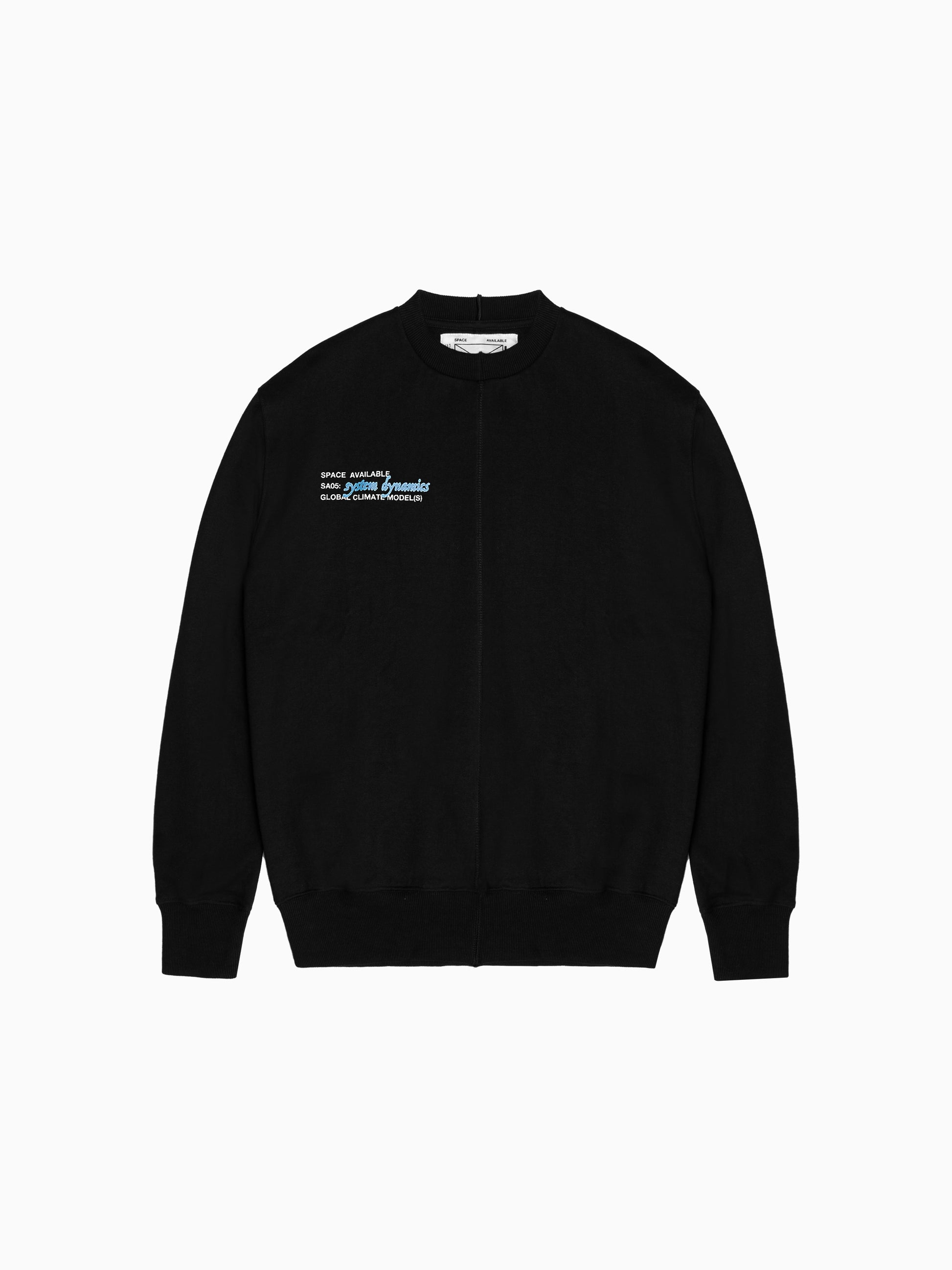 System Dynamics Crew Sweat Black