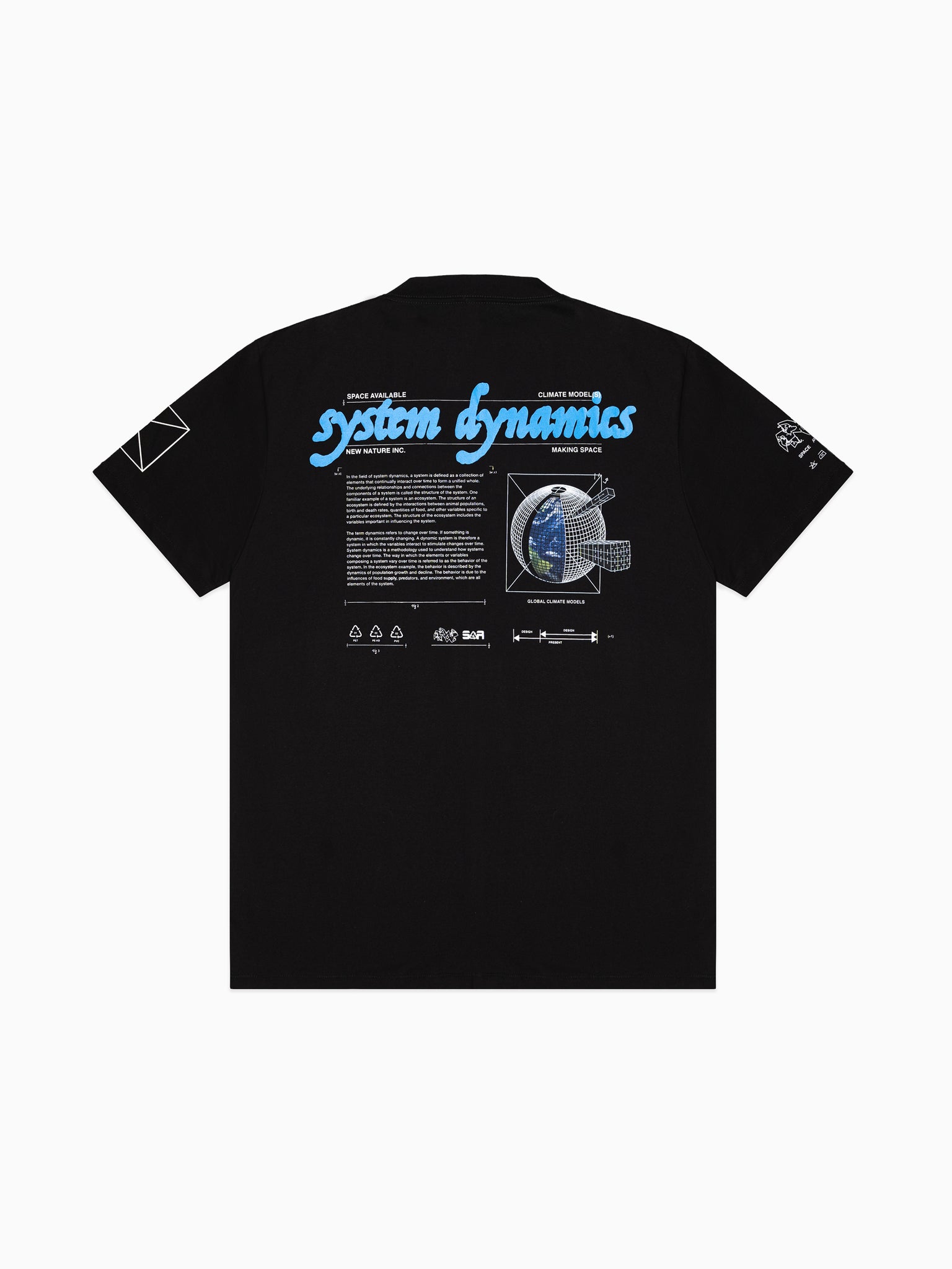 System Dynamics T-Shirt Black – Space Available Studio