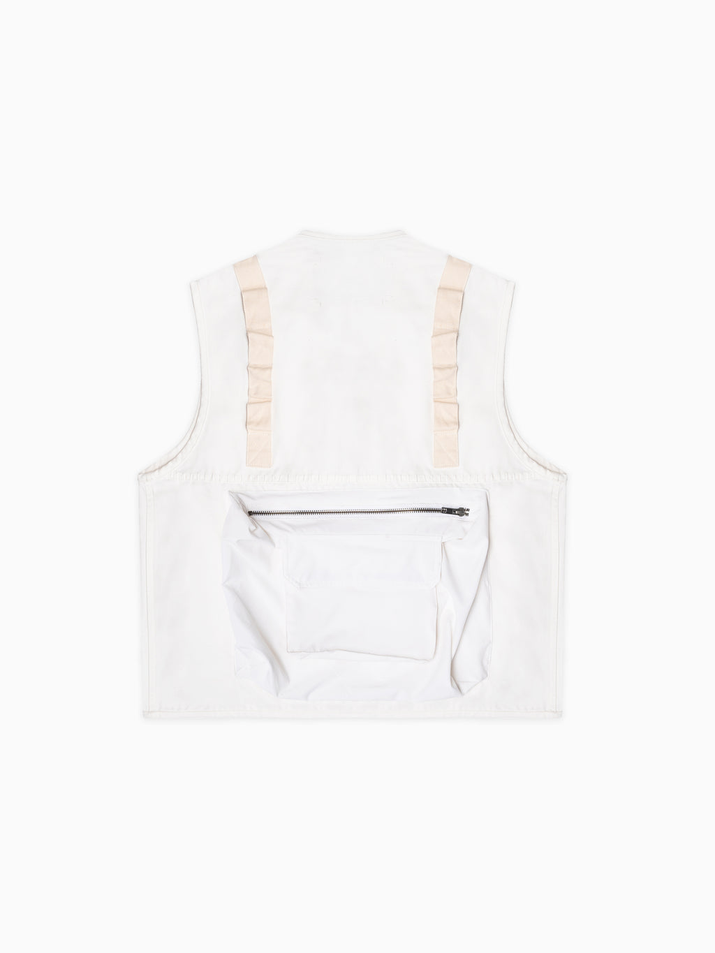 Utility Recycling Vest White
