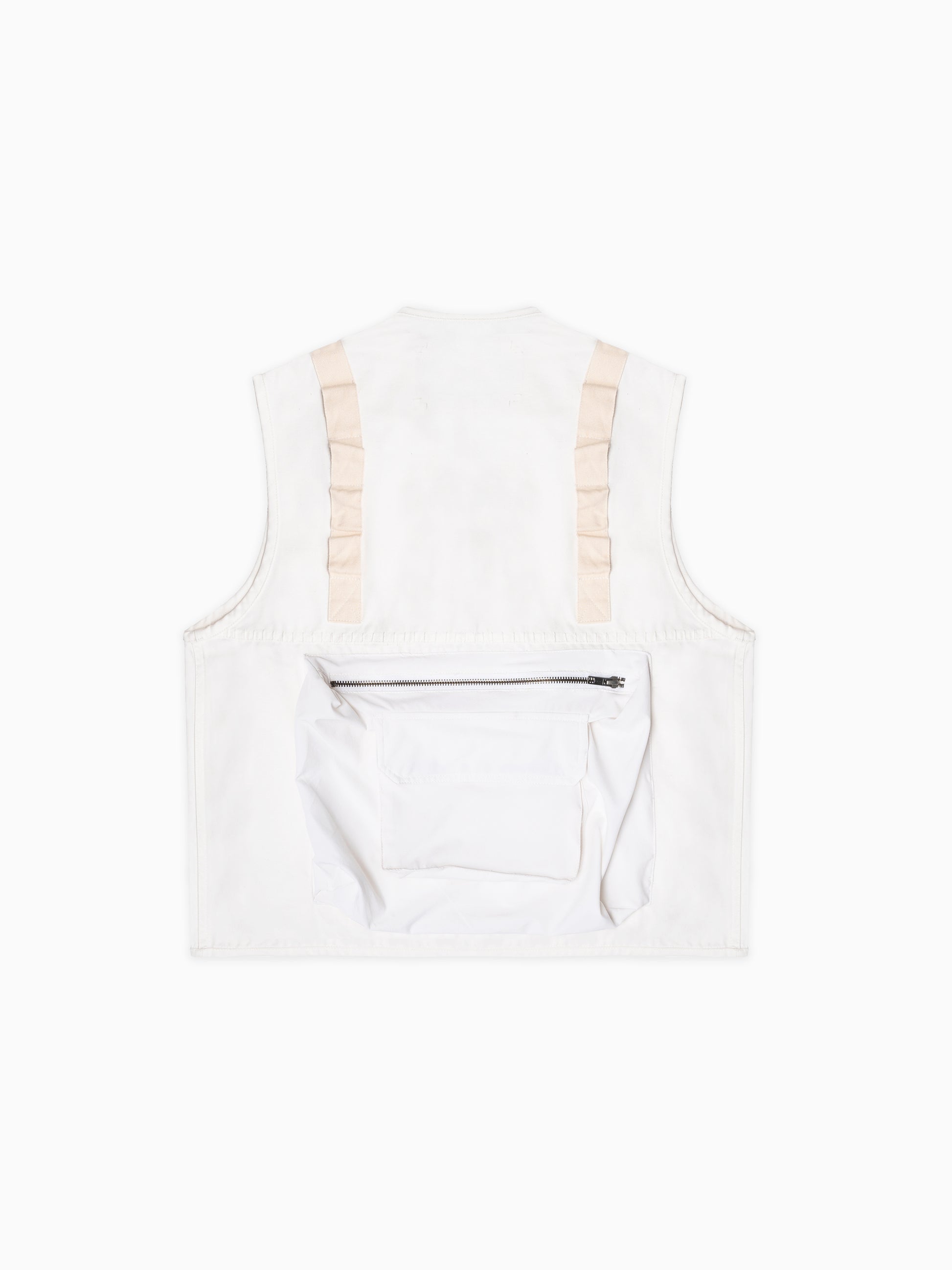 Utility Recycling Vest White