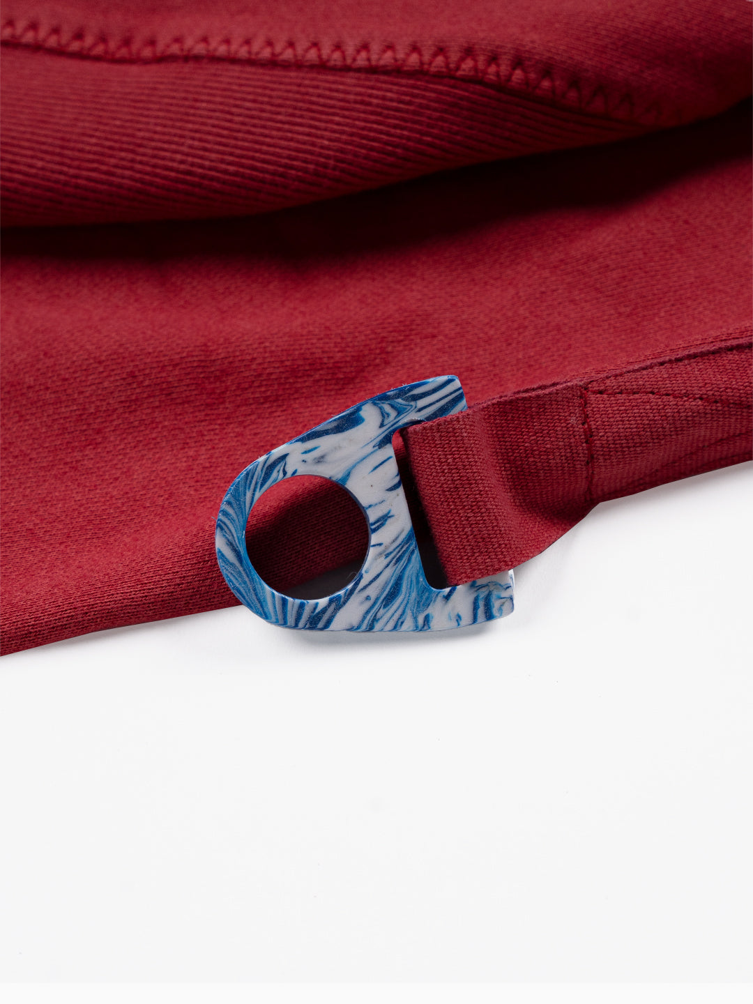 Plant Dyed Artisan Sweatshirt Red
