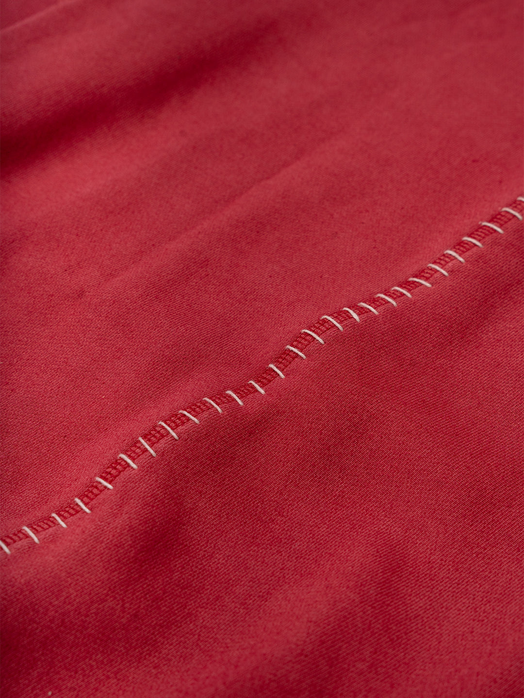 Plant Dyed Artisan Sweatshirt Red