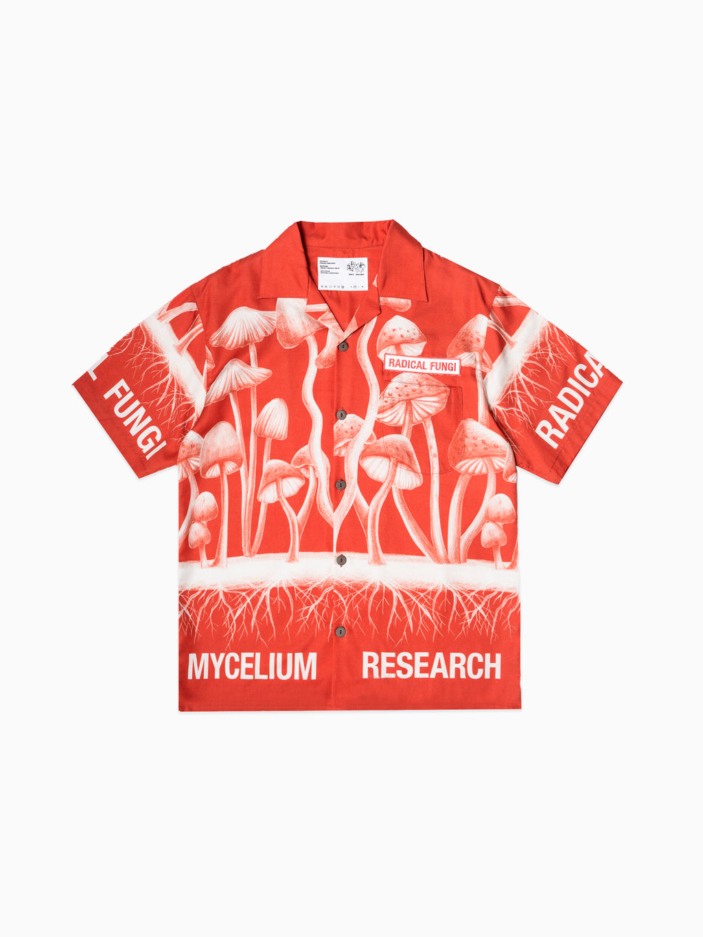RADICAL FUNGI SHIRT RED