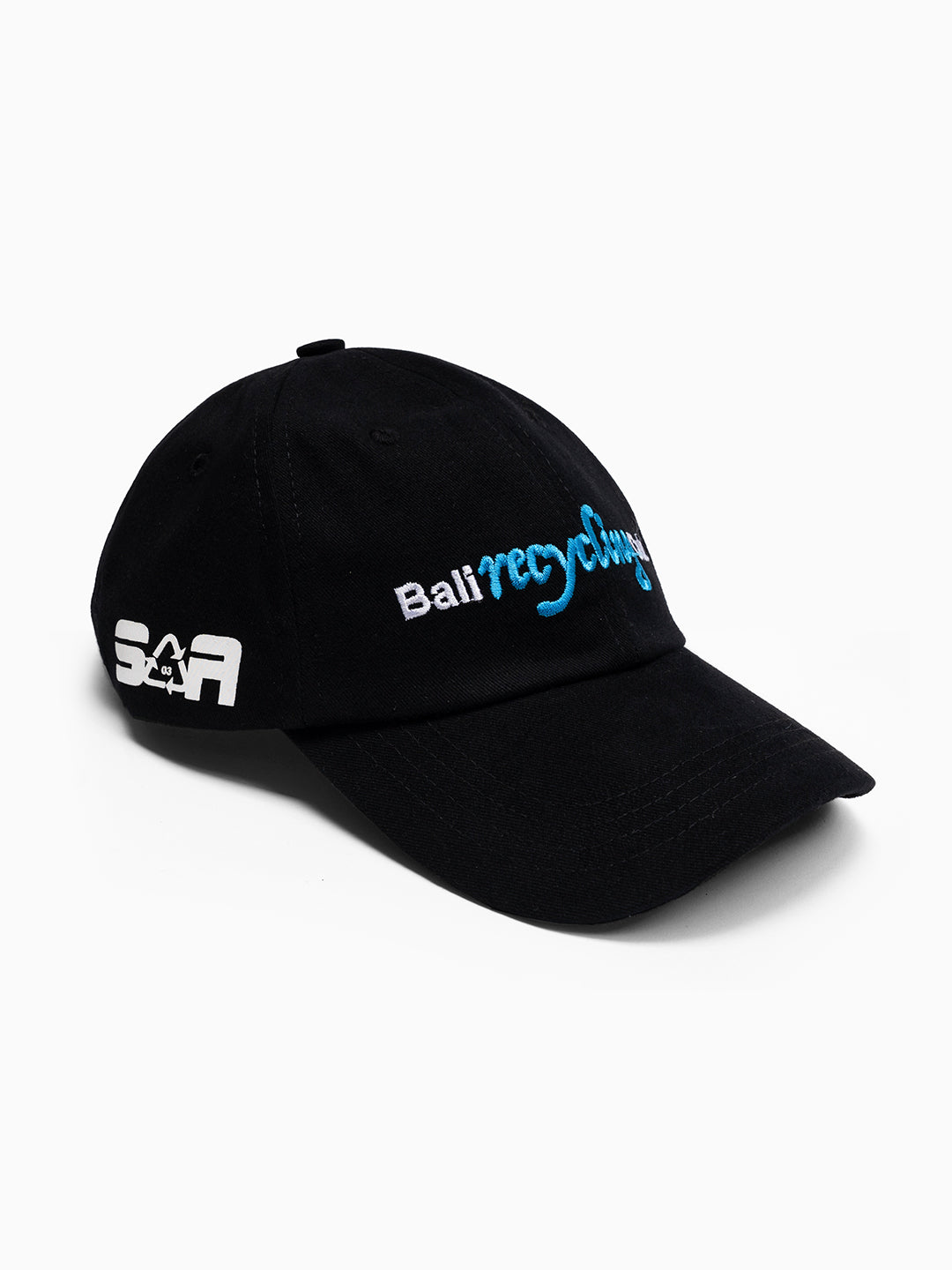 Bali Recycling Club Cap Black