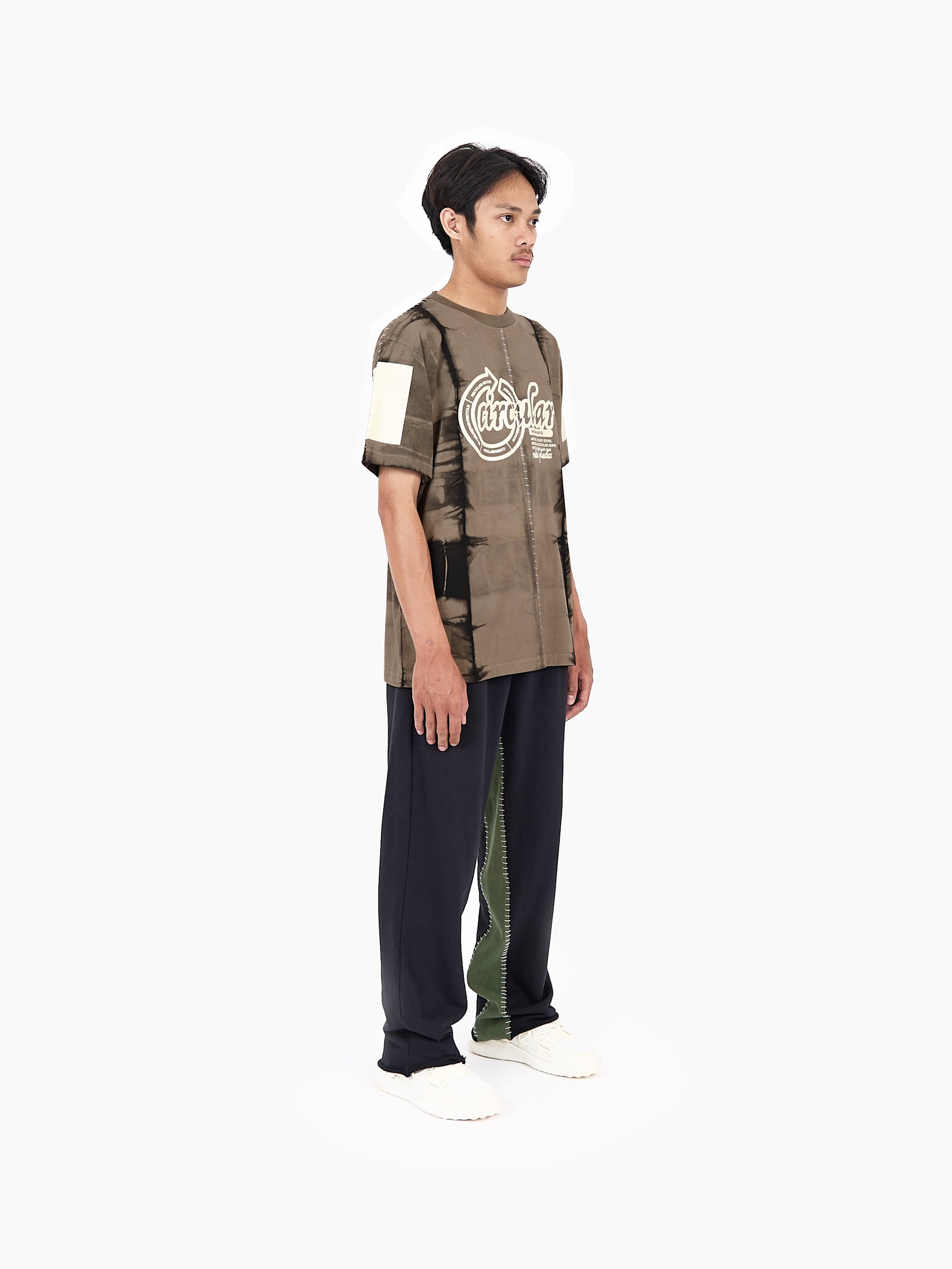 Artisan Circular Design T-shirt Grey