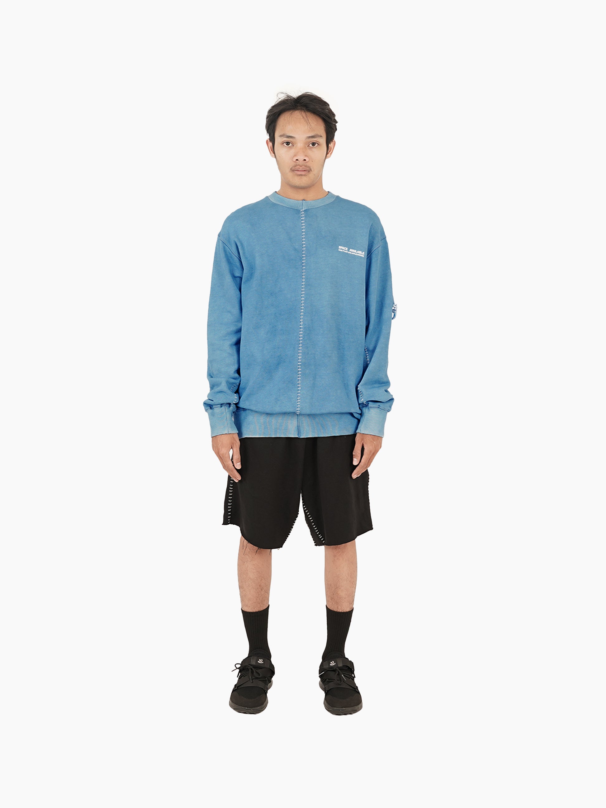 Plant Dyed Artisan Sweatshirt Indigo