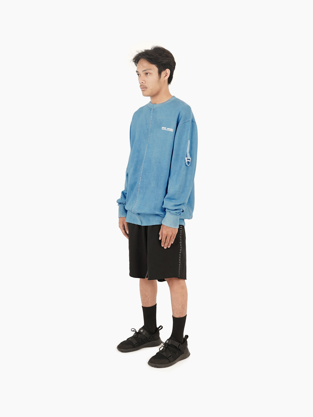 Plant Dyed Artisan Sweatshirt Indigo