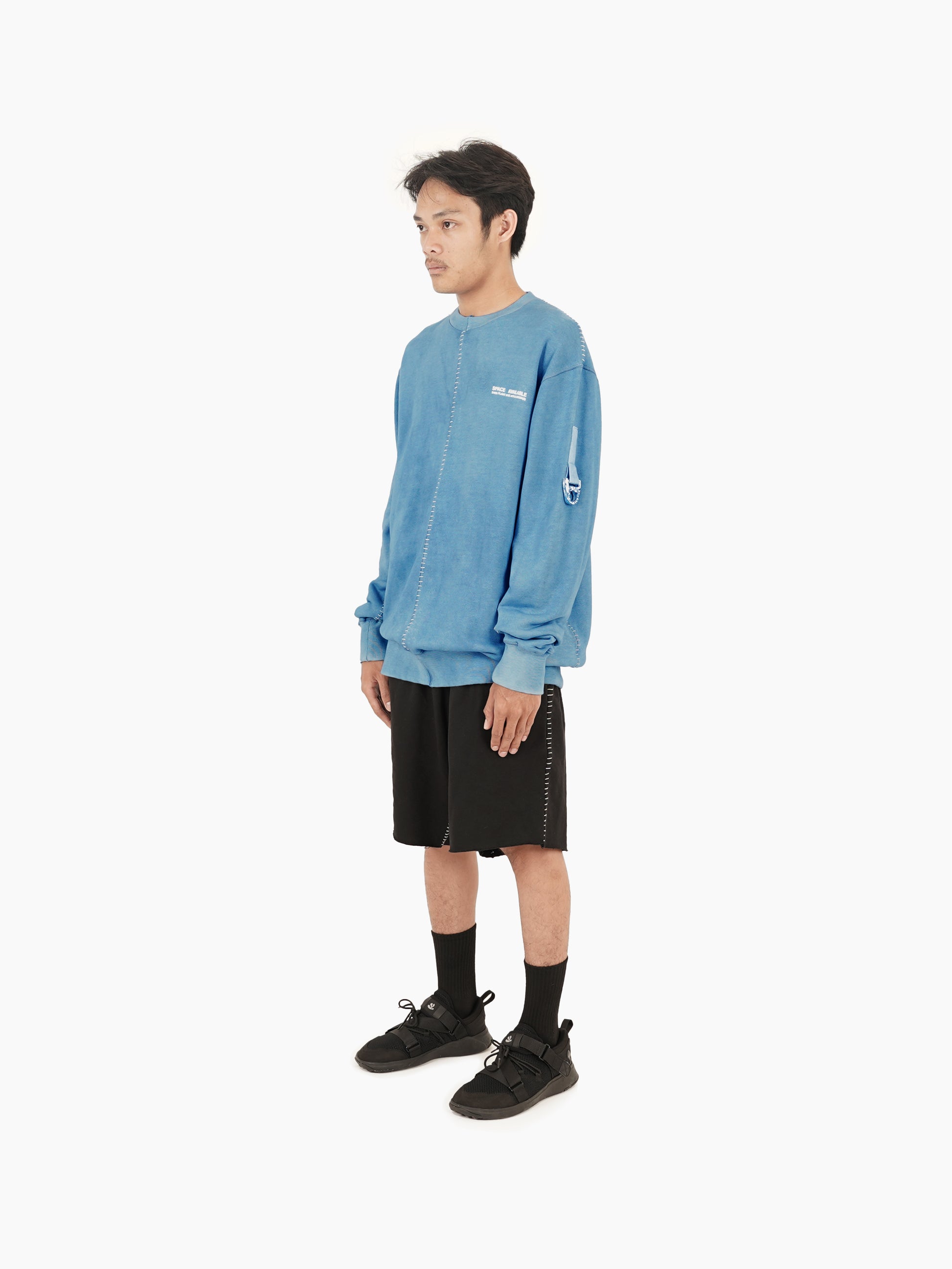 Plant Dyed Artisan Sweatshirt Indigo