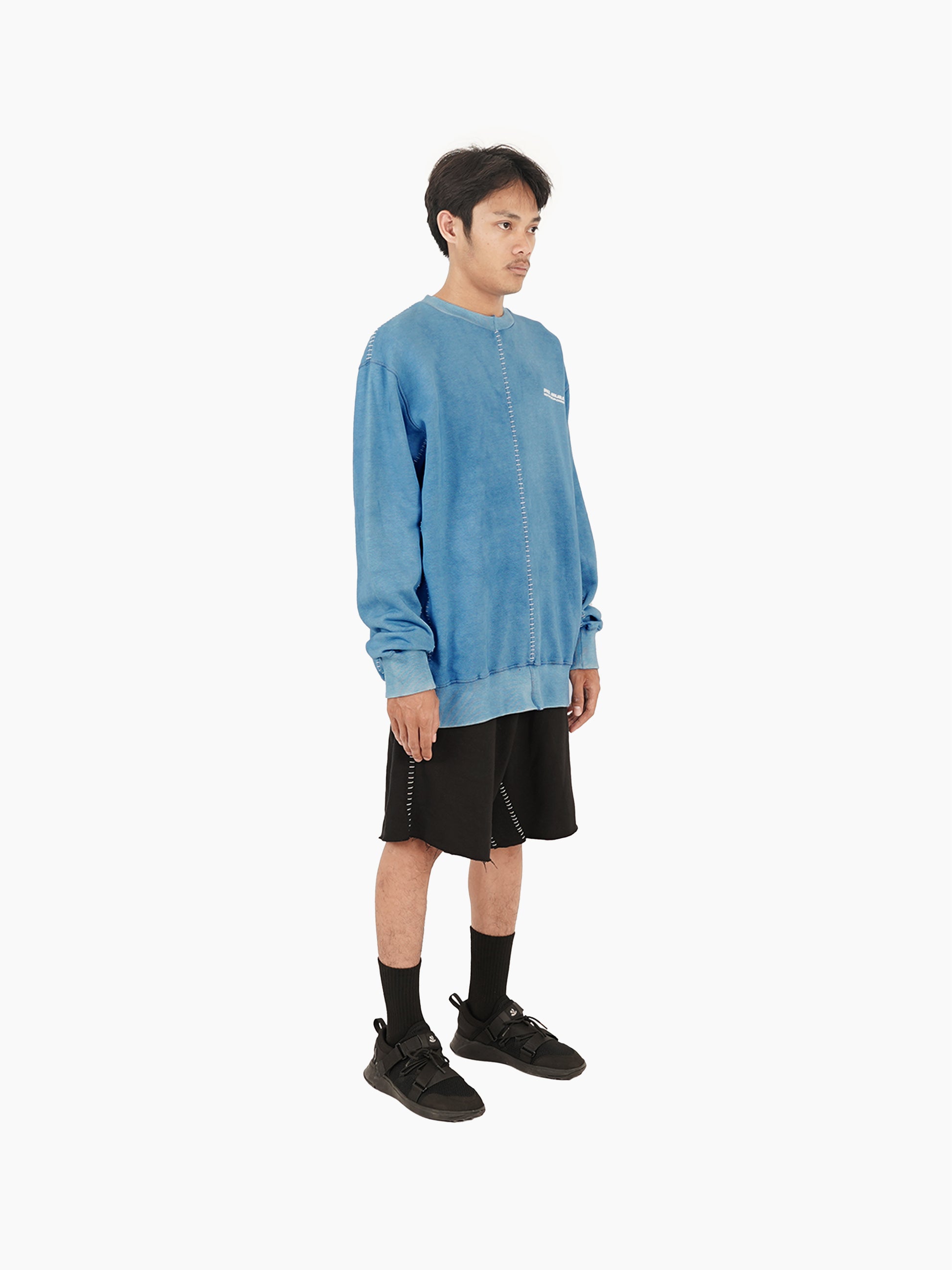 Plant Dyed Artisan Sweatshirt Indigo