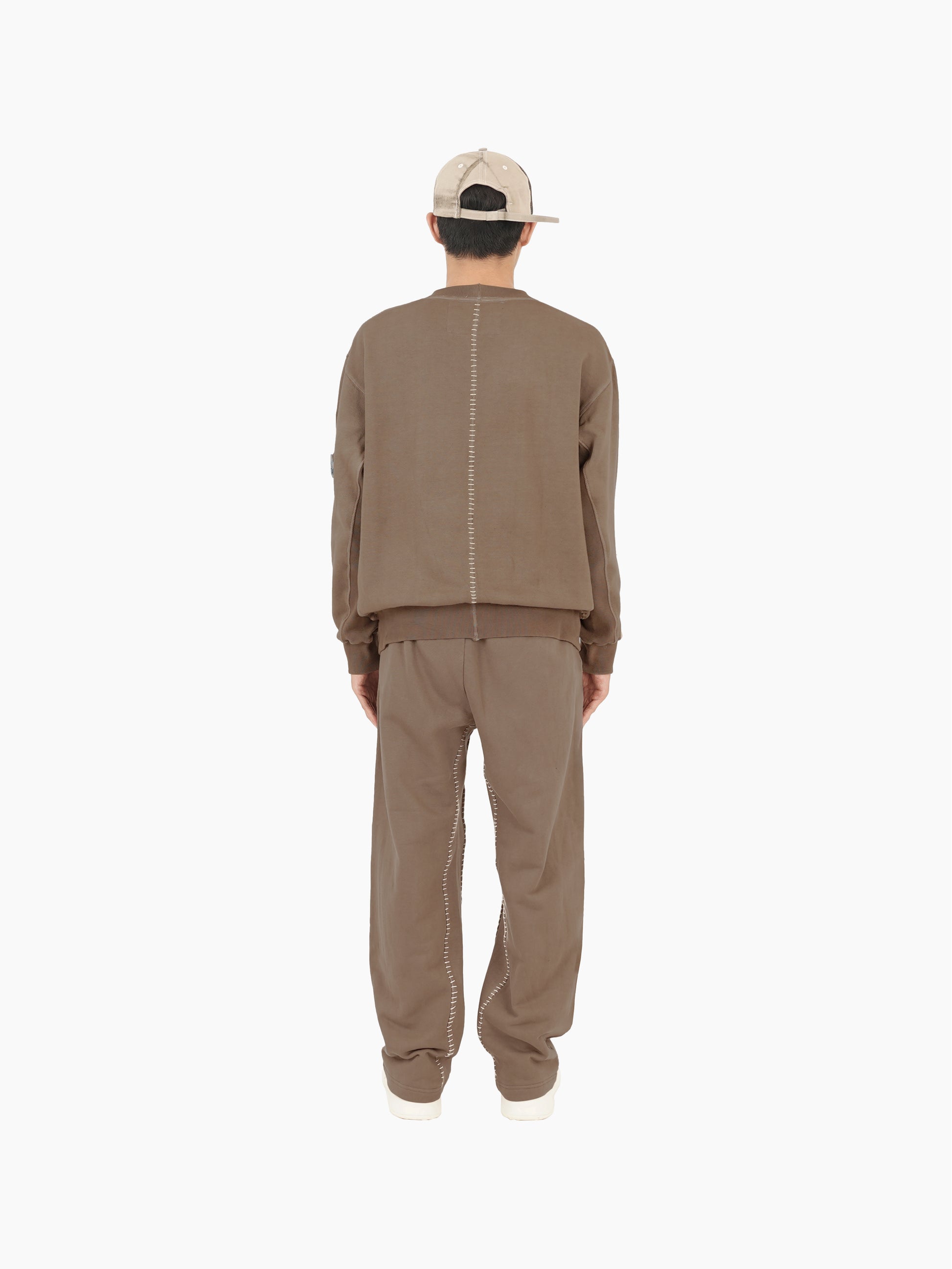 Plant Dyed Artisan Sweatshirt Earth Dust