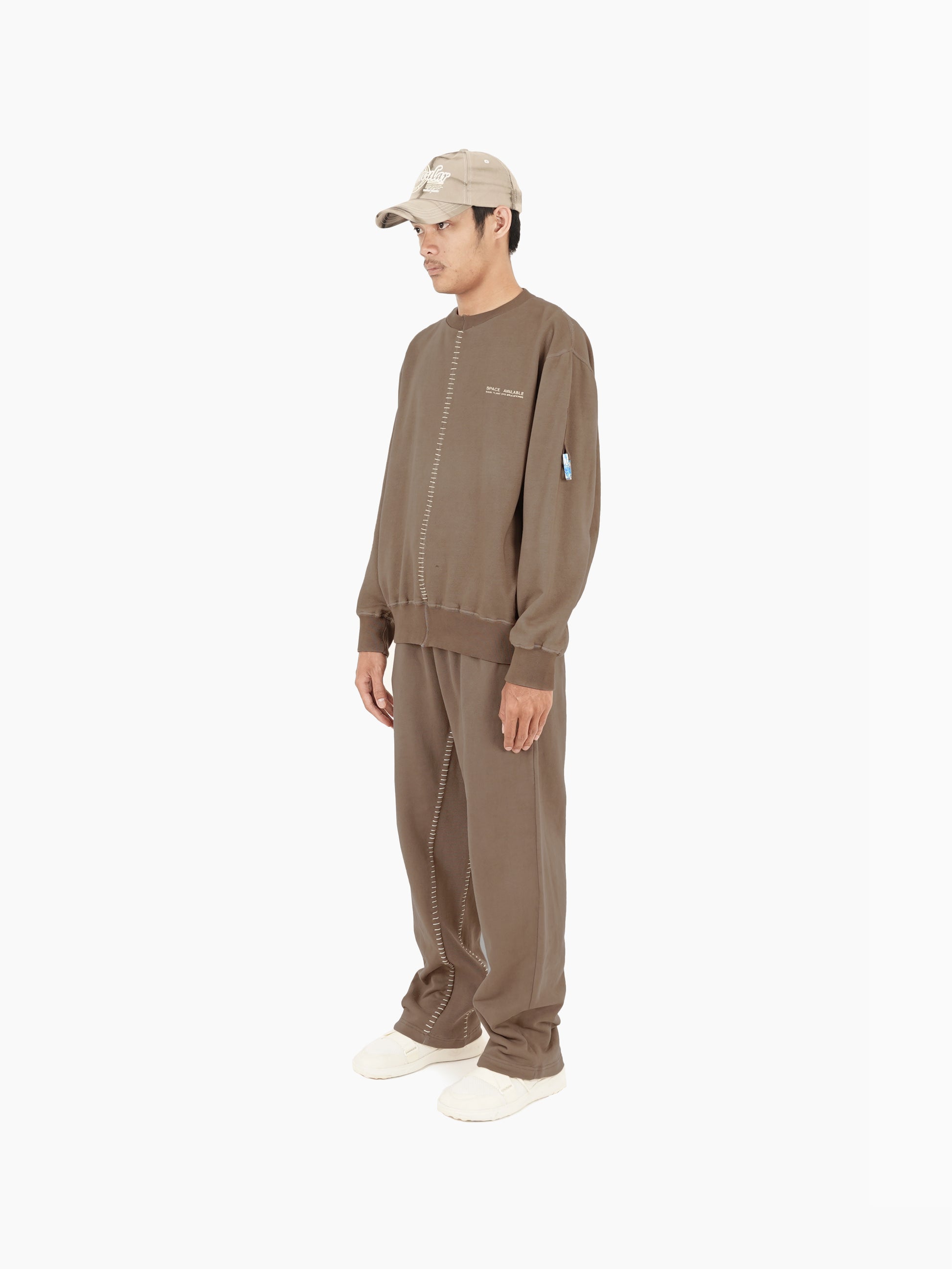 Plant Dyed Artisan Sweatshirt Earth Dust