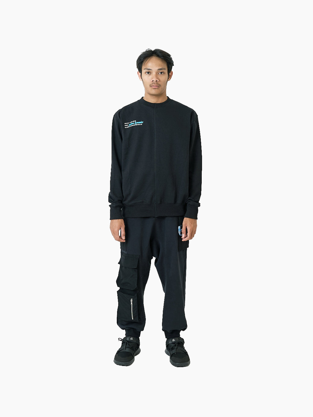 System Dynamics Crew Sweat Black