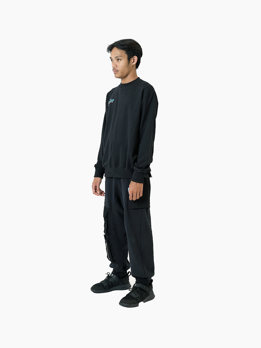 System Dynamics Crew Sweat Black