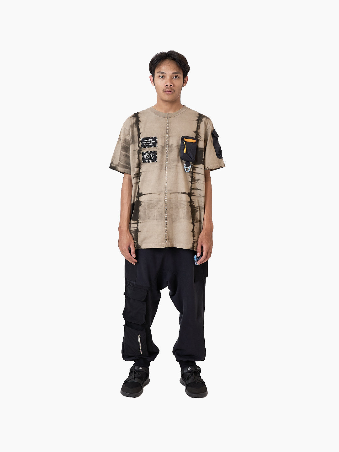 SA X WHR PATCH Logo T-shirt Grey
