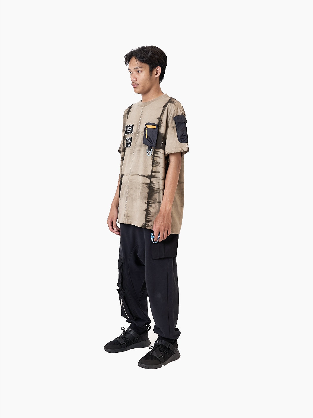 SA X WHR PATCH Logo T-shirt Grey