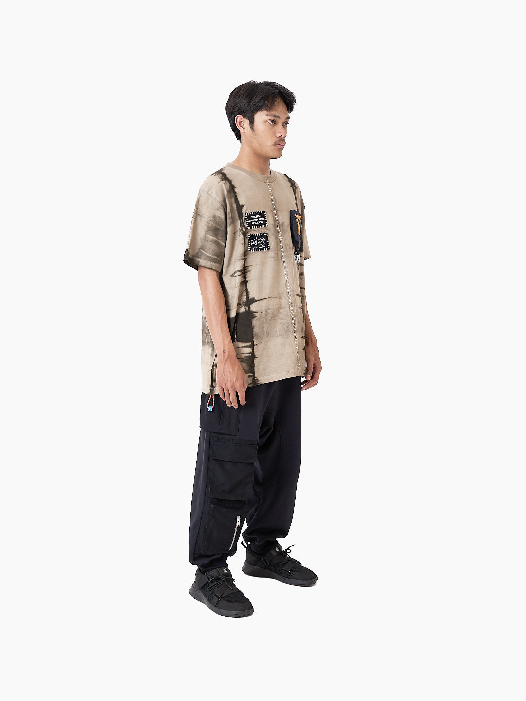 SA X WHR PATCH Logo T-shirt Grey
