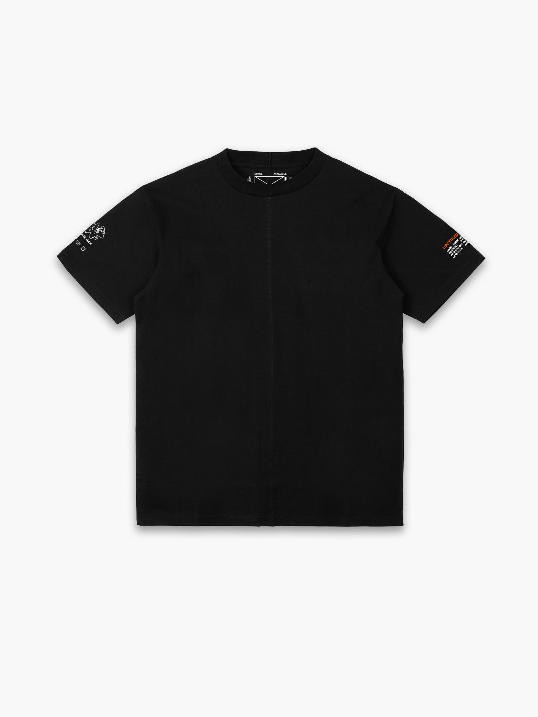 Upcycled Expansion T-shirt Black