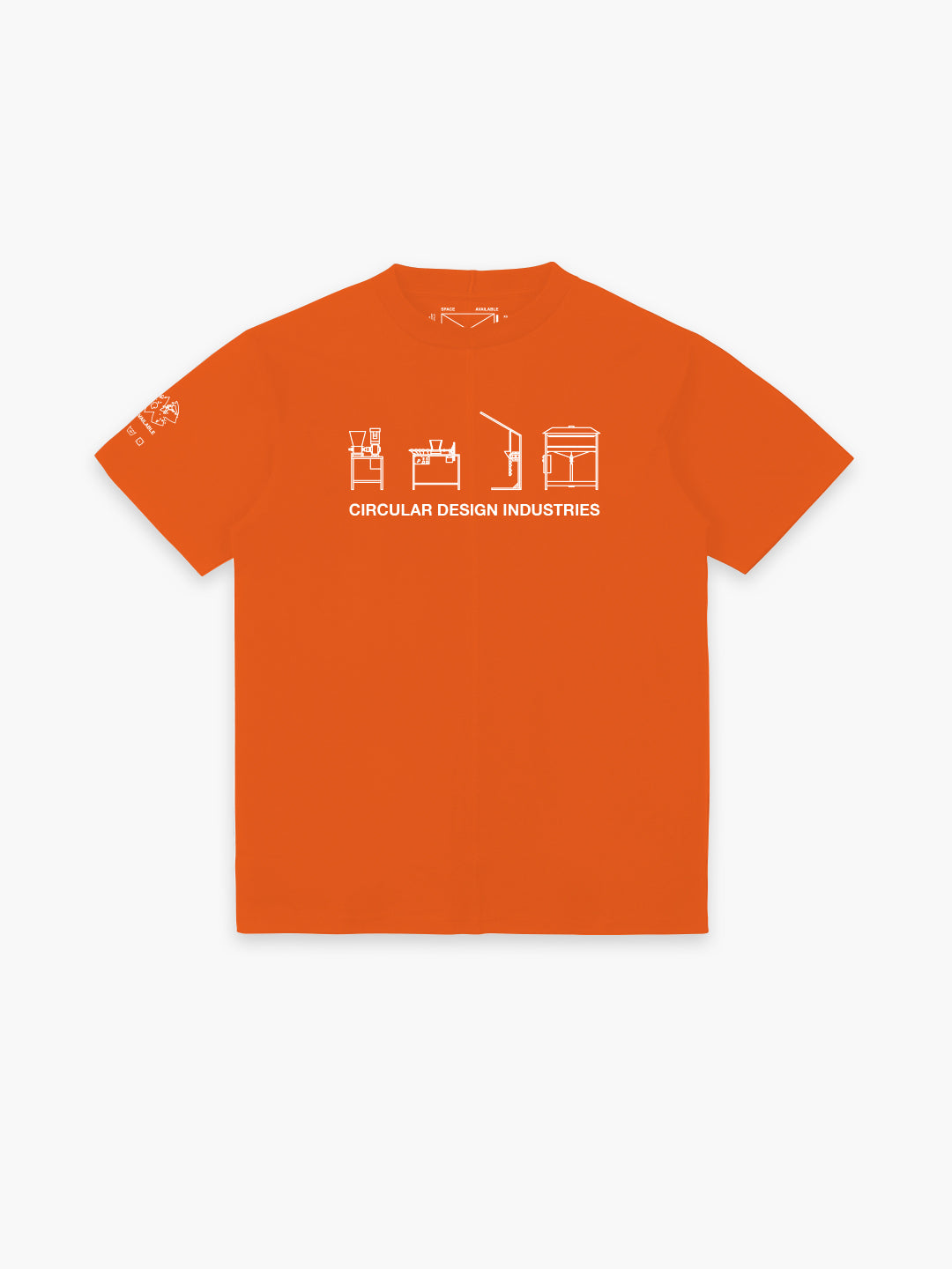 Circular Industries T-shirt Orange
