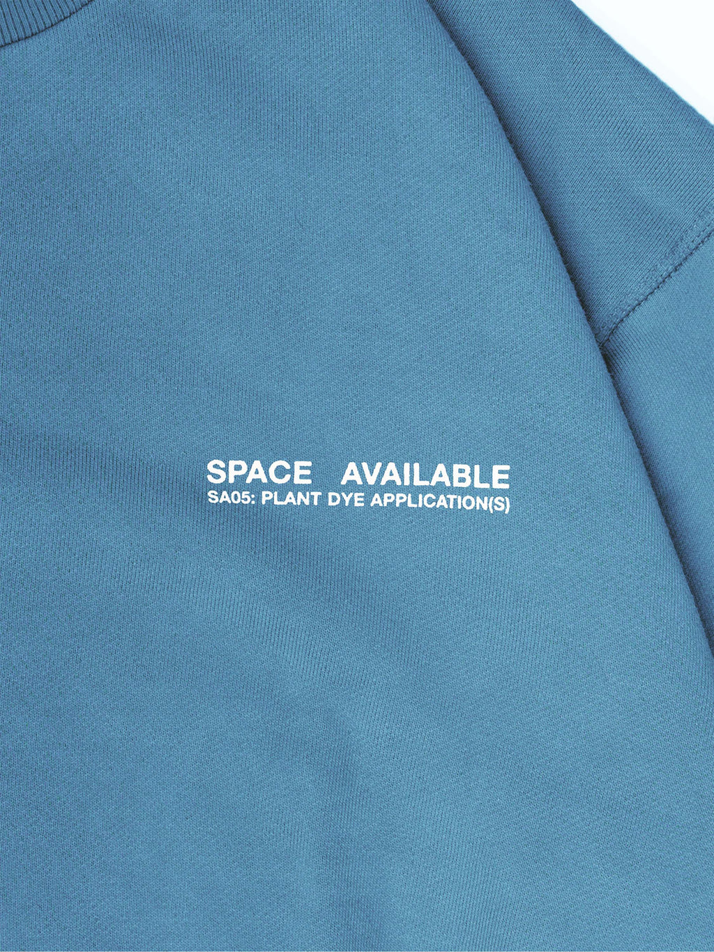 Plant Dyed Artisan Sweatshirt Indigo