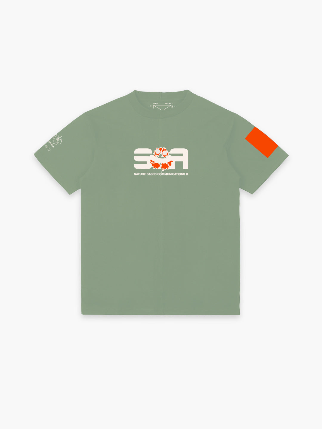 Plants Communication T-shirt Olive