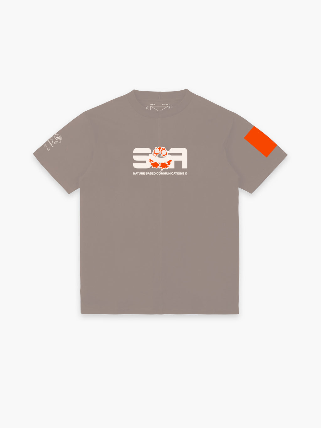 Plants Communication T-shirt Grey