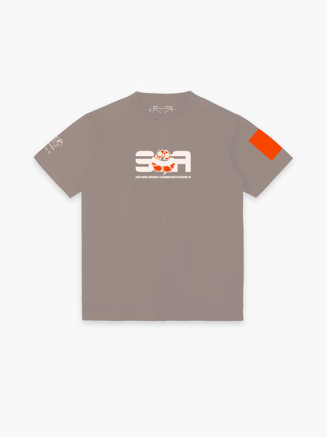 Plants Communication T-shirt Grey